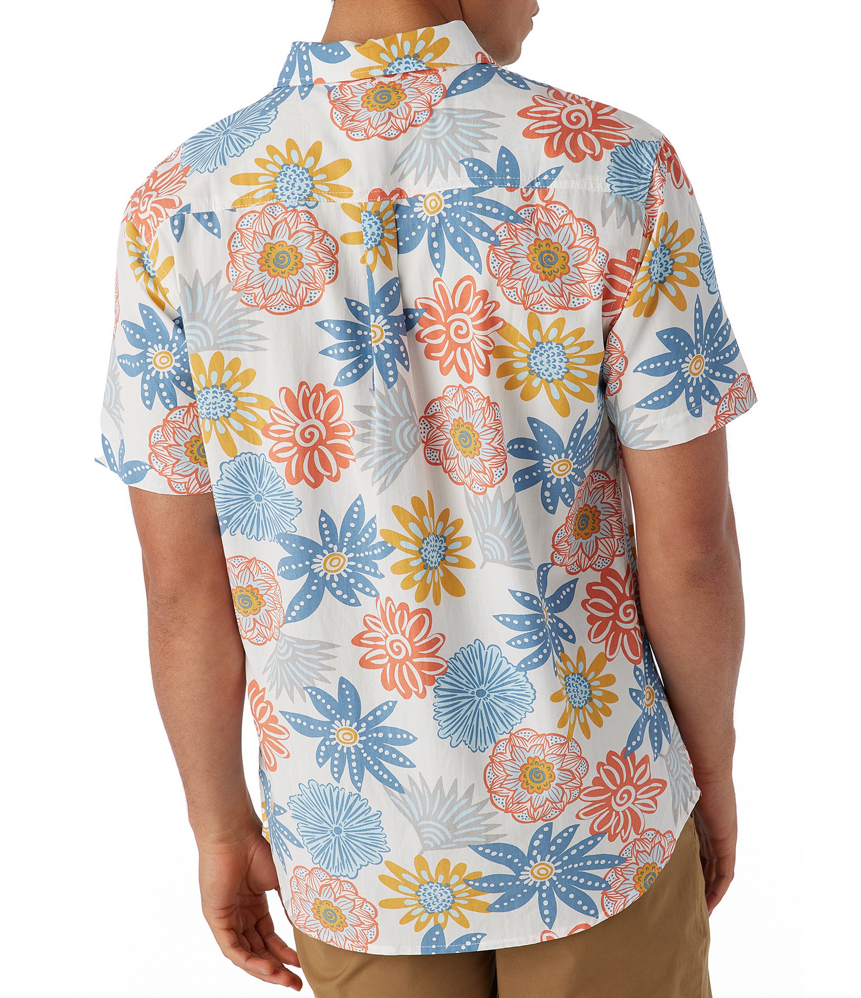 O'Neill Oasis Eco Printed Short Sleeve Woven Shirt