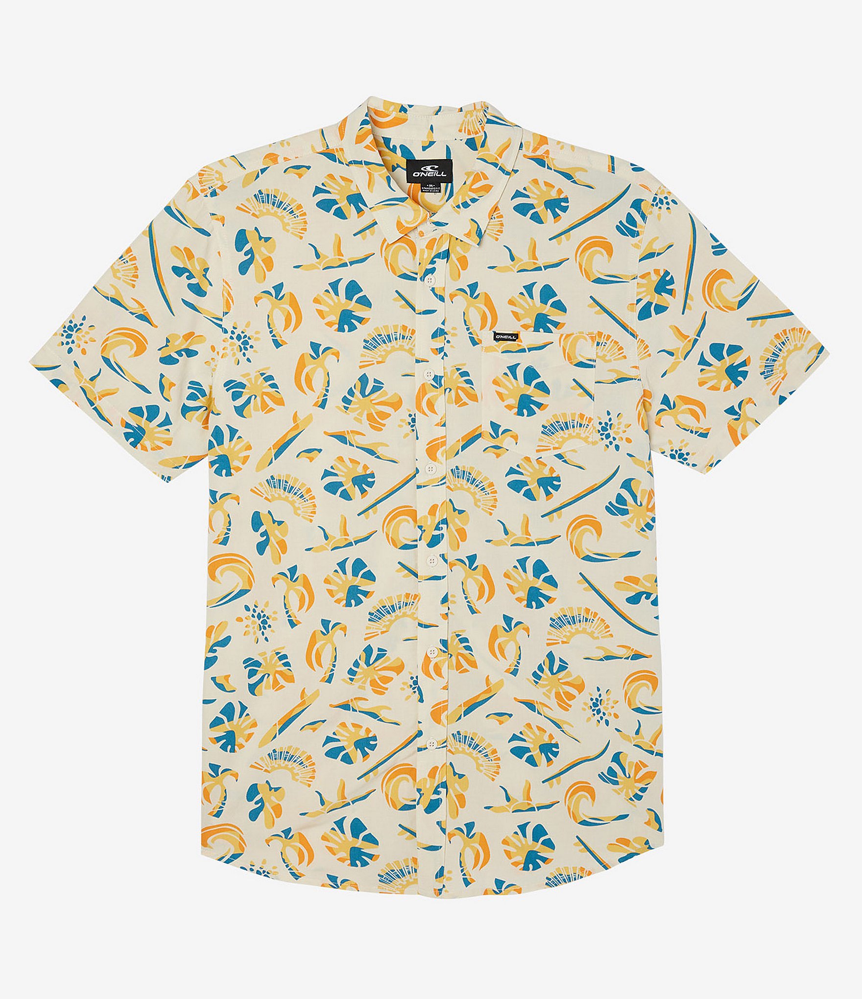 O'Neill Oasis Eco Short-Sleeve Woven Shirt | Dillard's