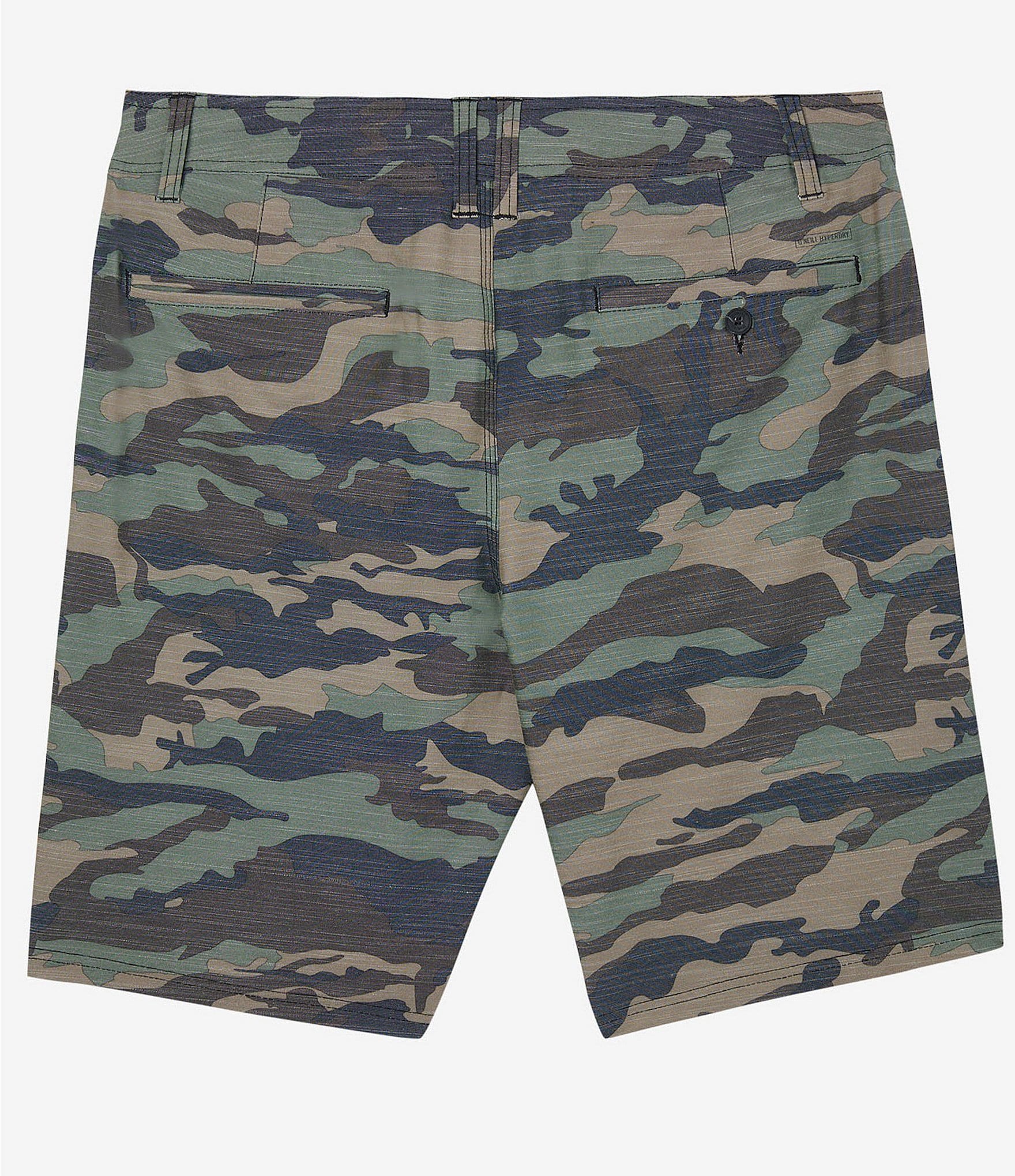 O'Neill Reserve All-Purpose Slub 20#double; Outseam Camo Print Shorts