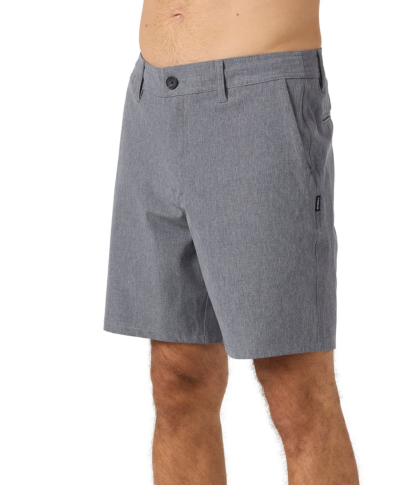 O'Neill Reserve Solid Heather 19#double; Outseam Hybrid Shorts