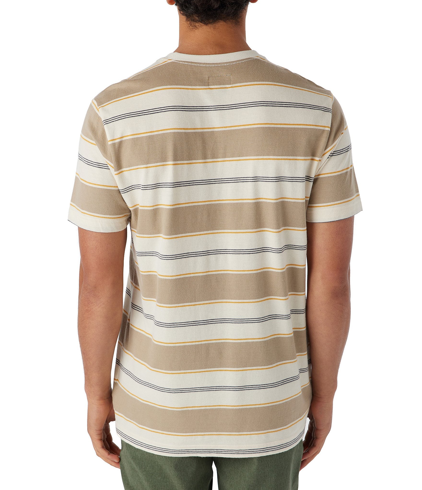 O'Neill Short Sleeve Bolder Yarn-Dyed Striped T-Shirt