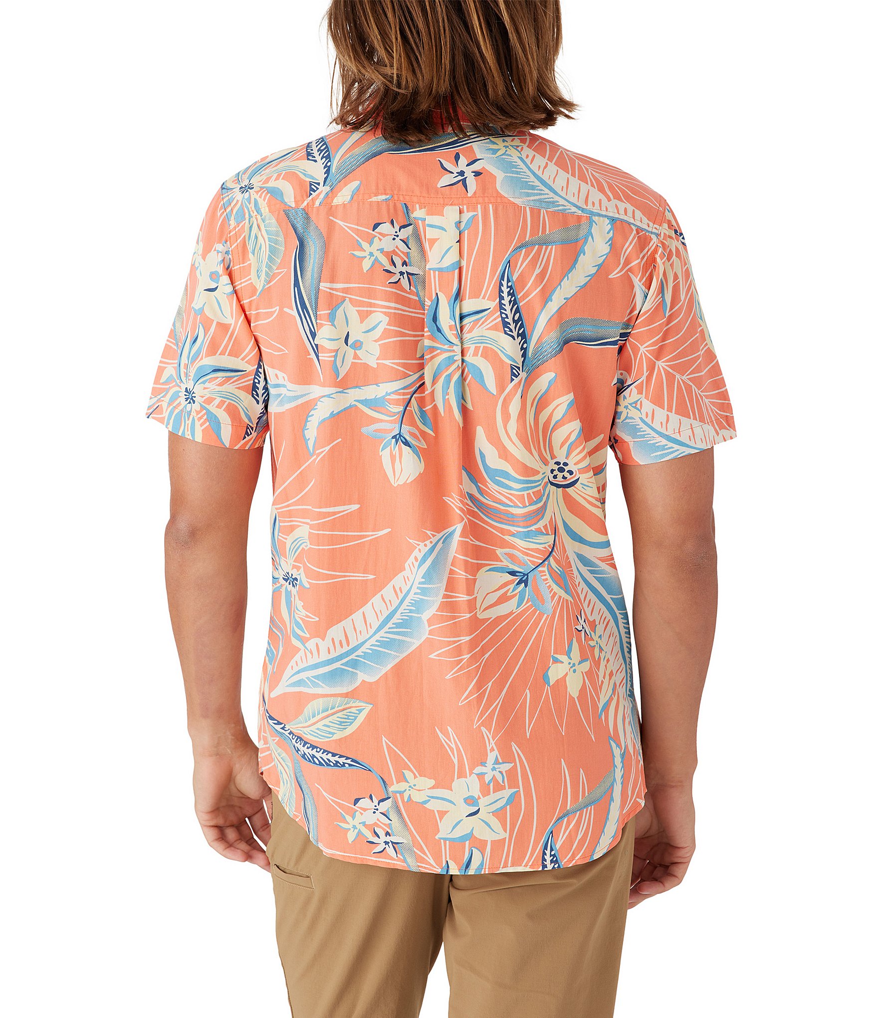 O'Neill Short Sleeve Tropical Oasis Eco Woven Shirt