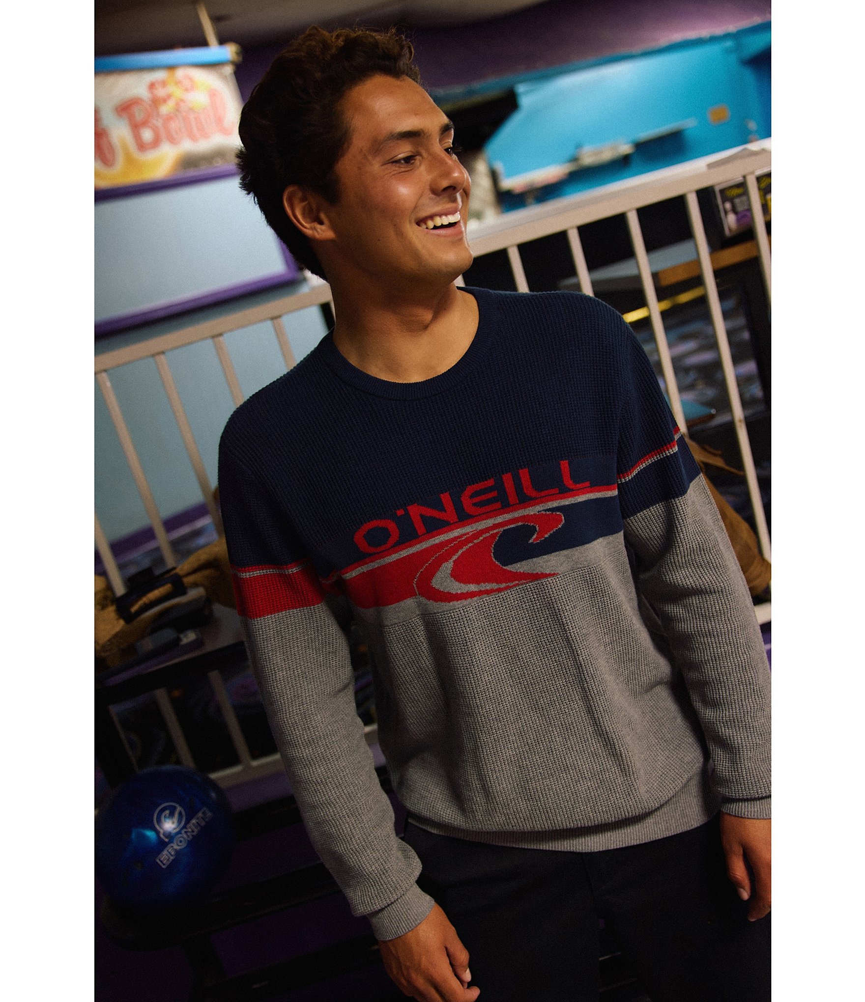 O'Neill Team Jacquard Knit Sweater