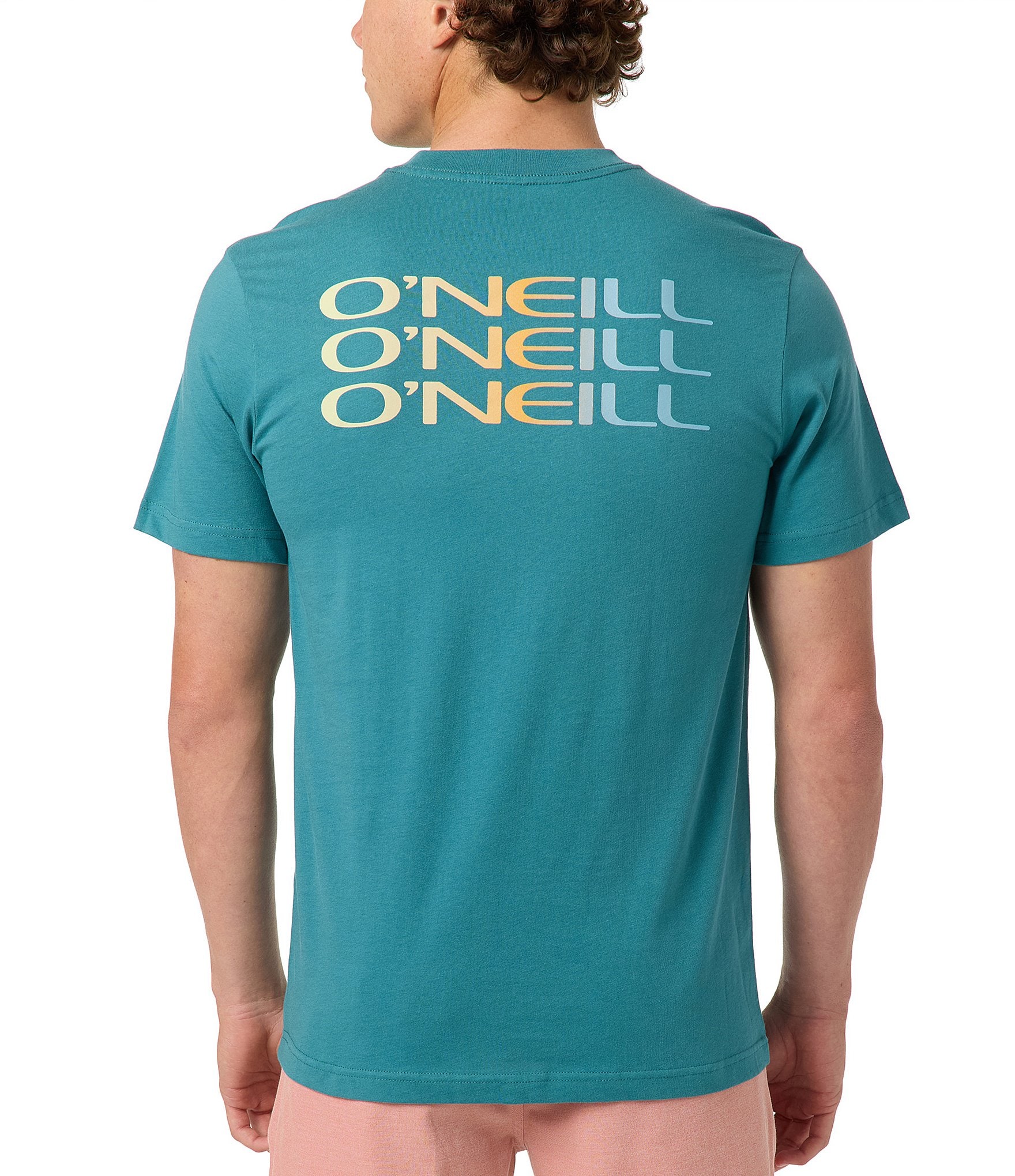 O'NEILL T-Shirt a Maniche Corte State, Uomo, 19010 Nero (Black out), Medium-Large