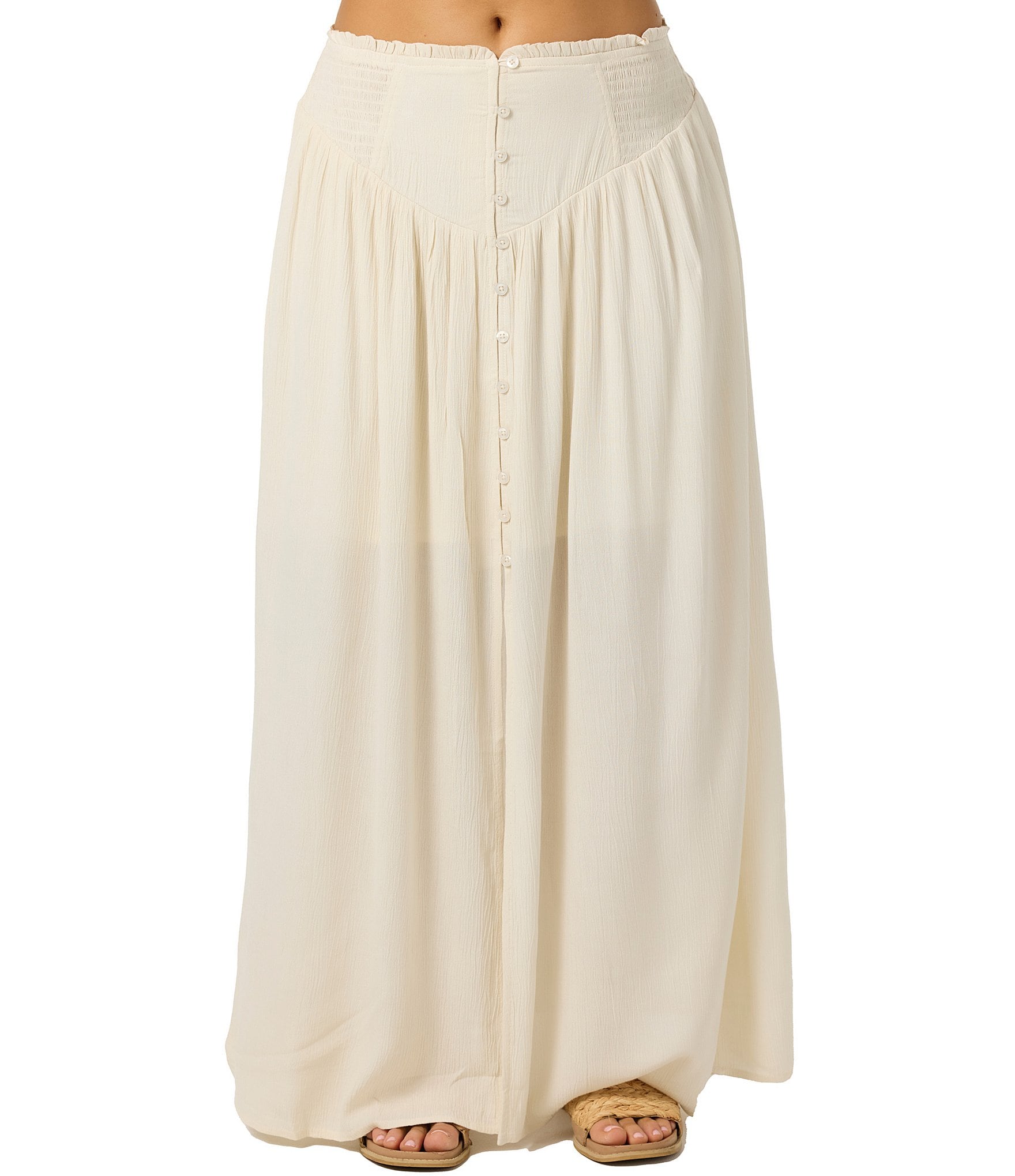 O'Neill Tryston Pleated Long Skirt