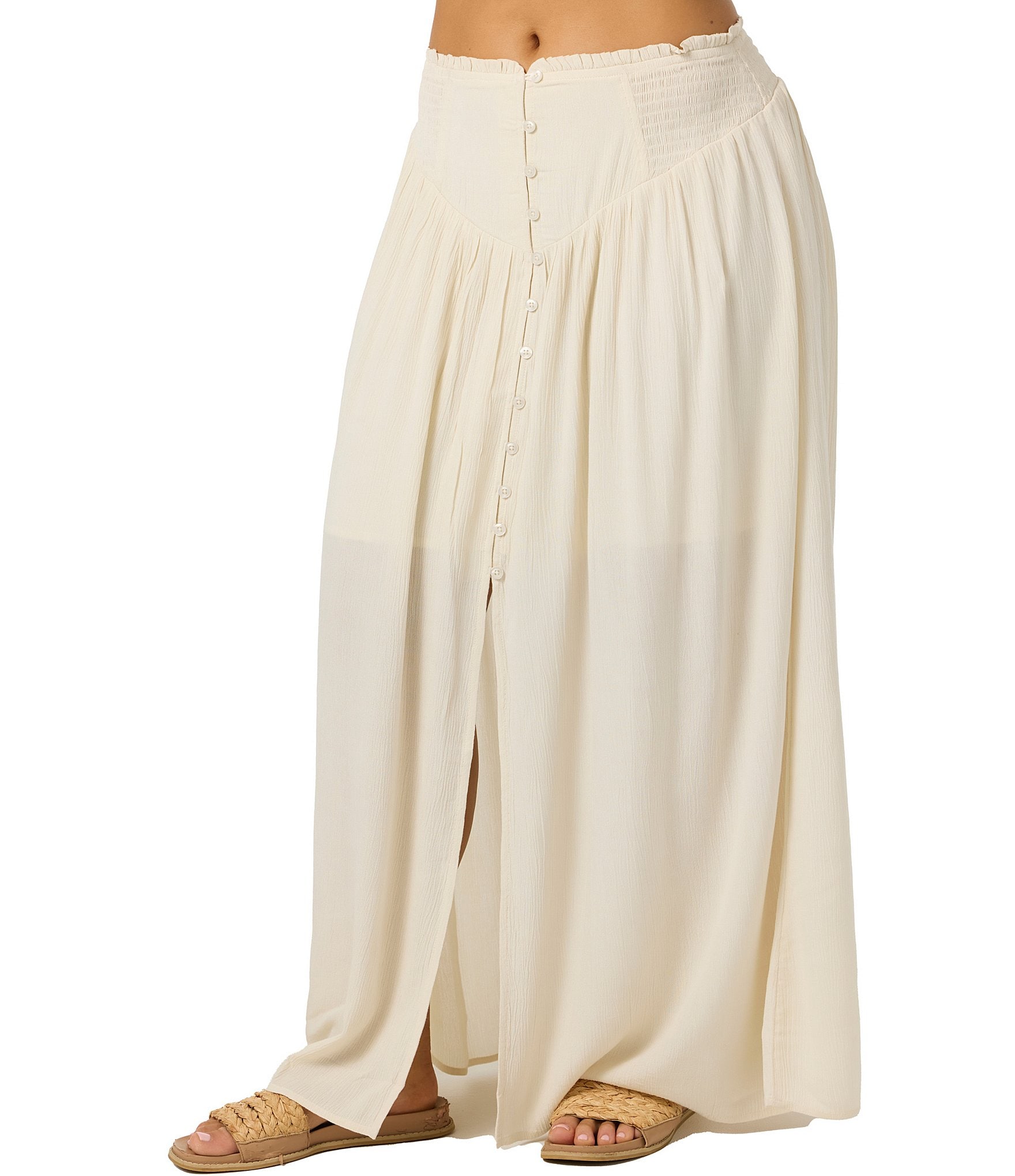 O'Neill Tryston Pleated Long Skirt