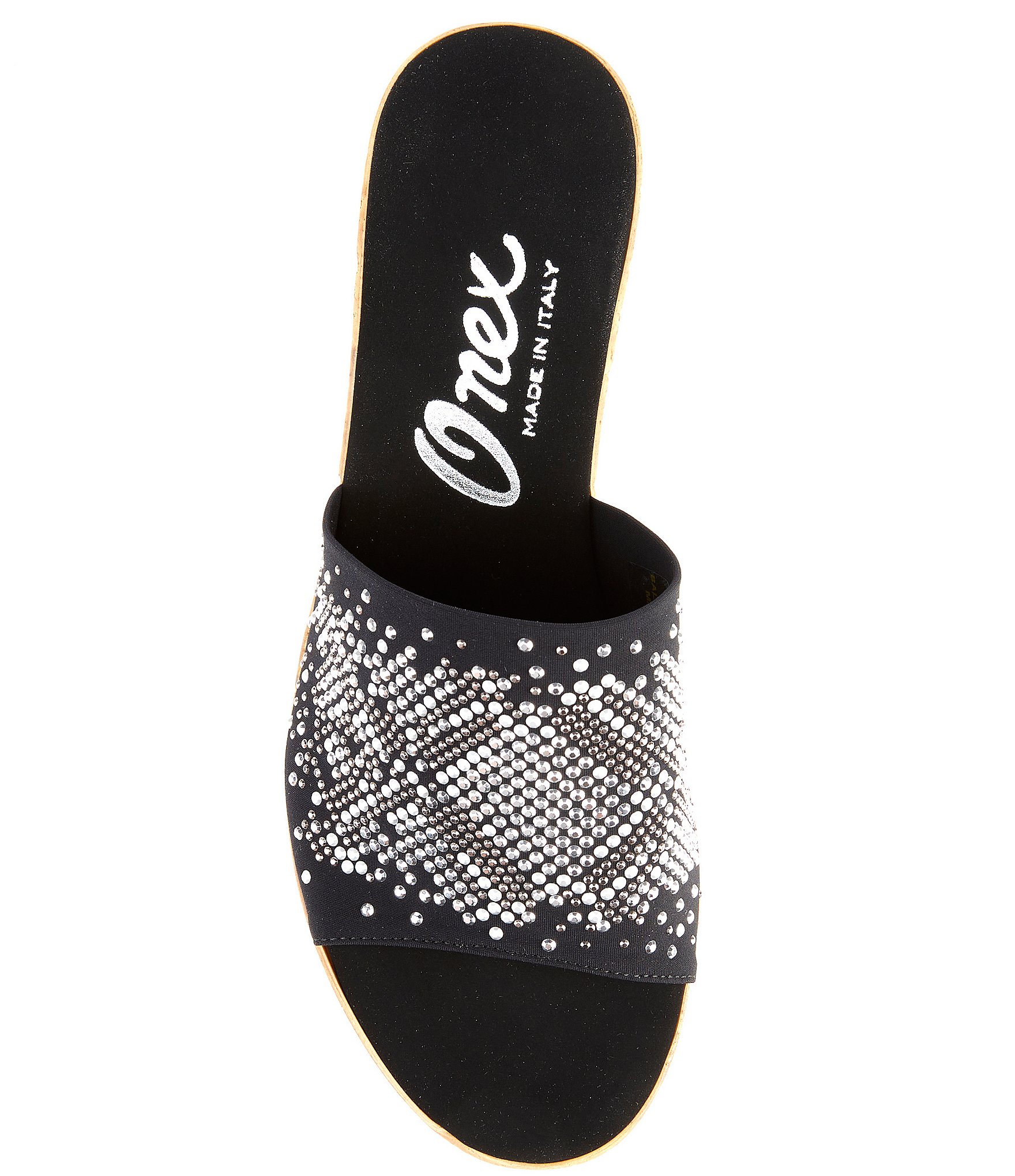 Onex Joline Slip-On Embellished Wedge Sandals
