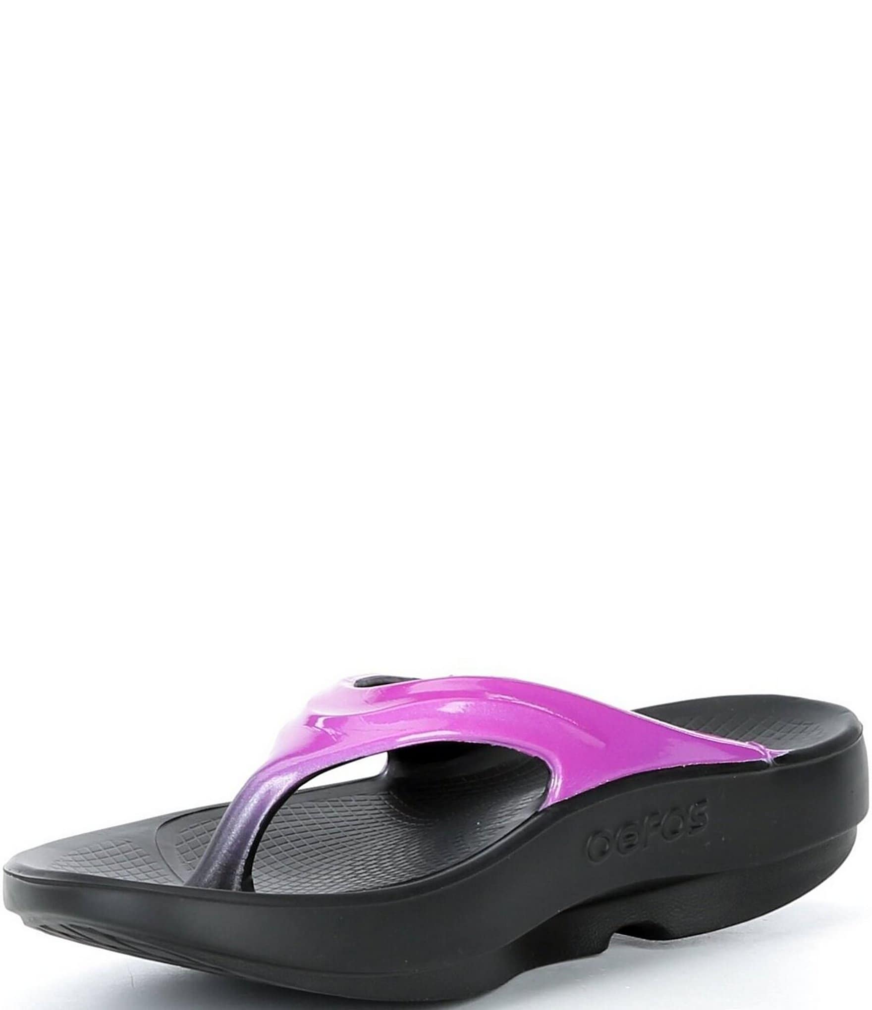 OOFOS Women's OOlala Luxe Recovery Thong Sandals