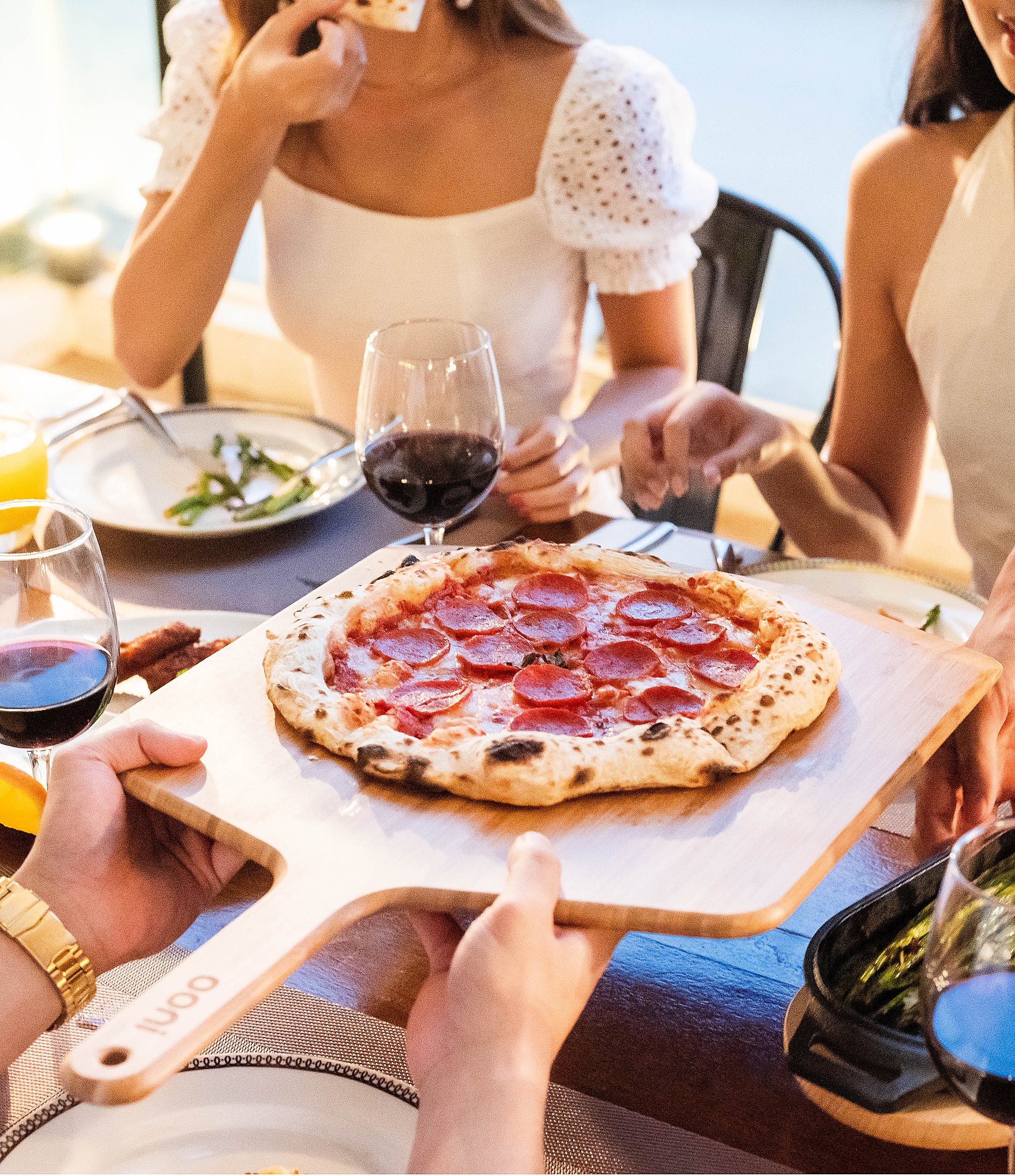 Ooni Bamboo Pizza Peel & Serving Board