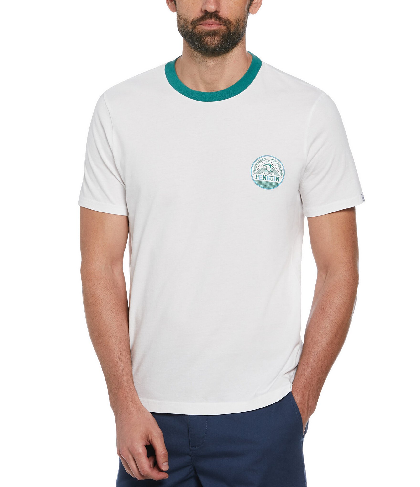 Original Penguin Court Pete Short Sleeve T-Shirt