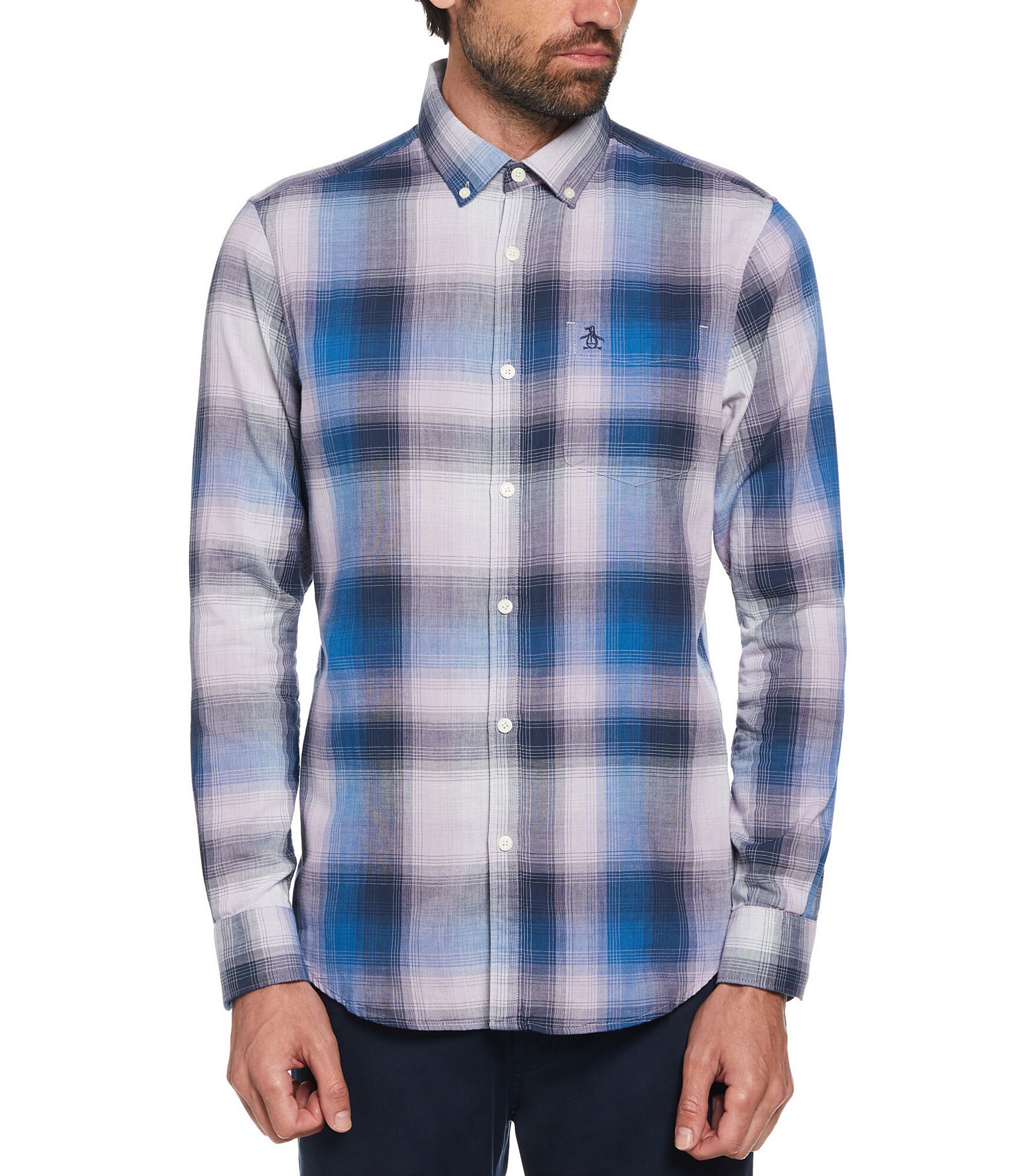 Dallas Cowboys Columbia Flare Gun Flannel Performance Button-Up