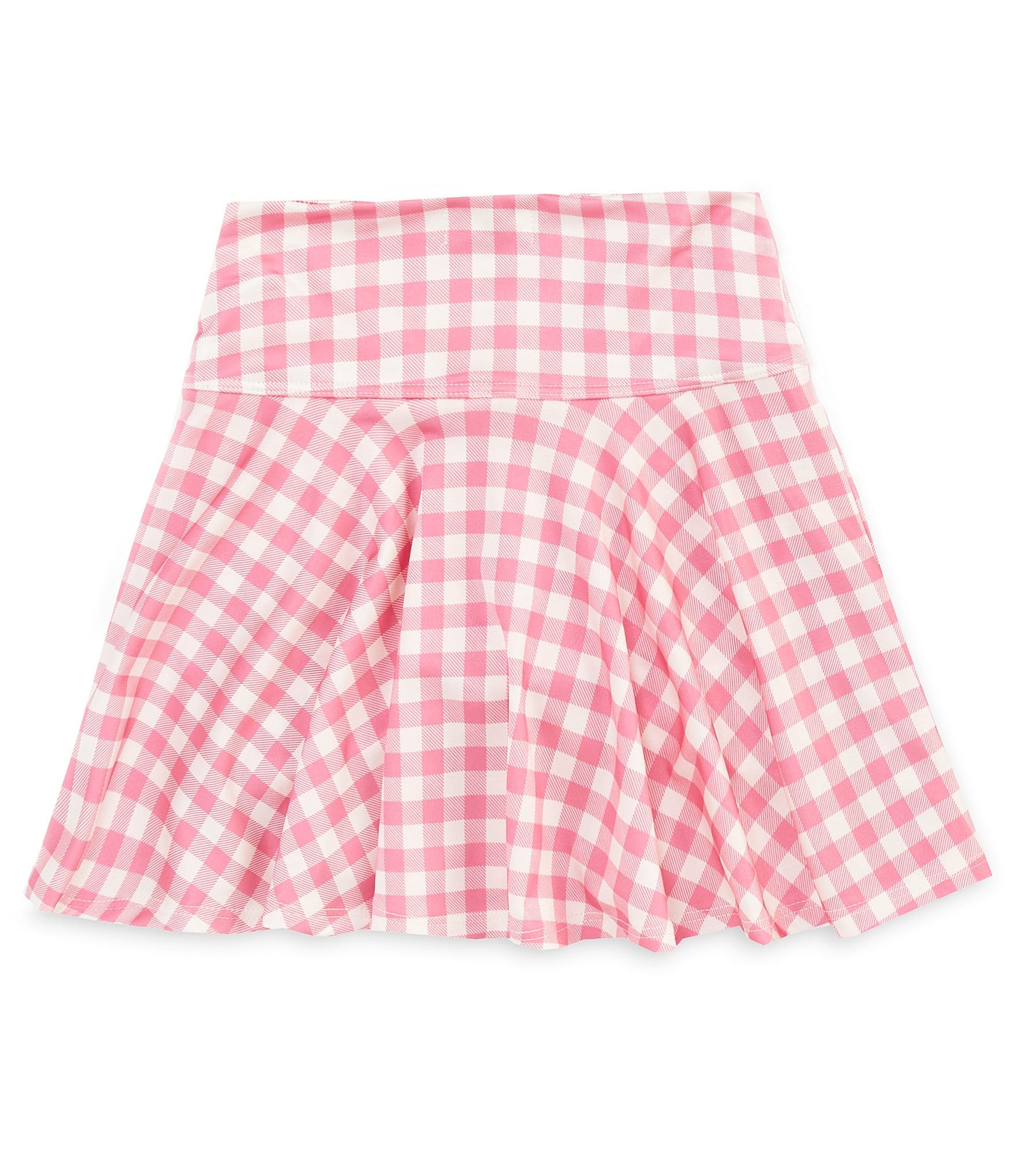 Originality Big Girls 7-16 Circle Tennis Check Skort