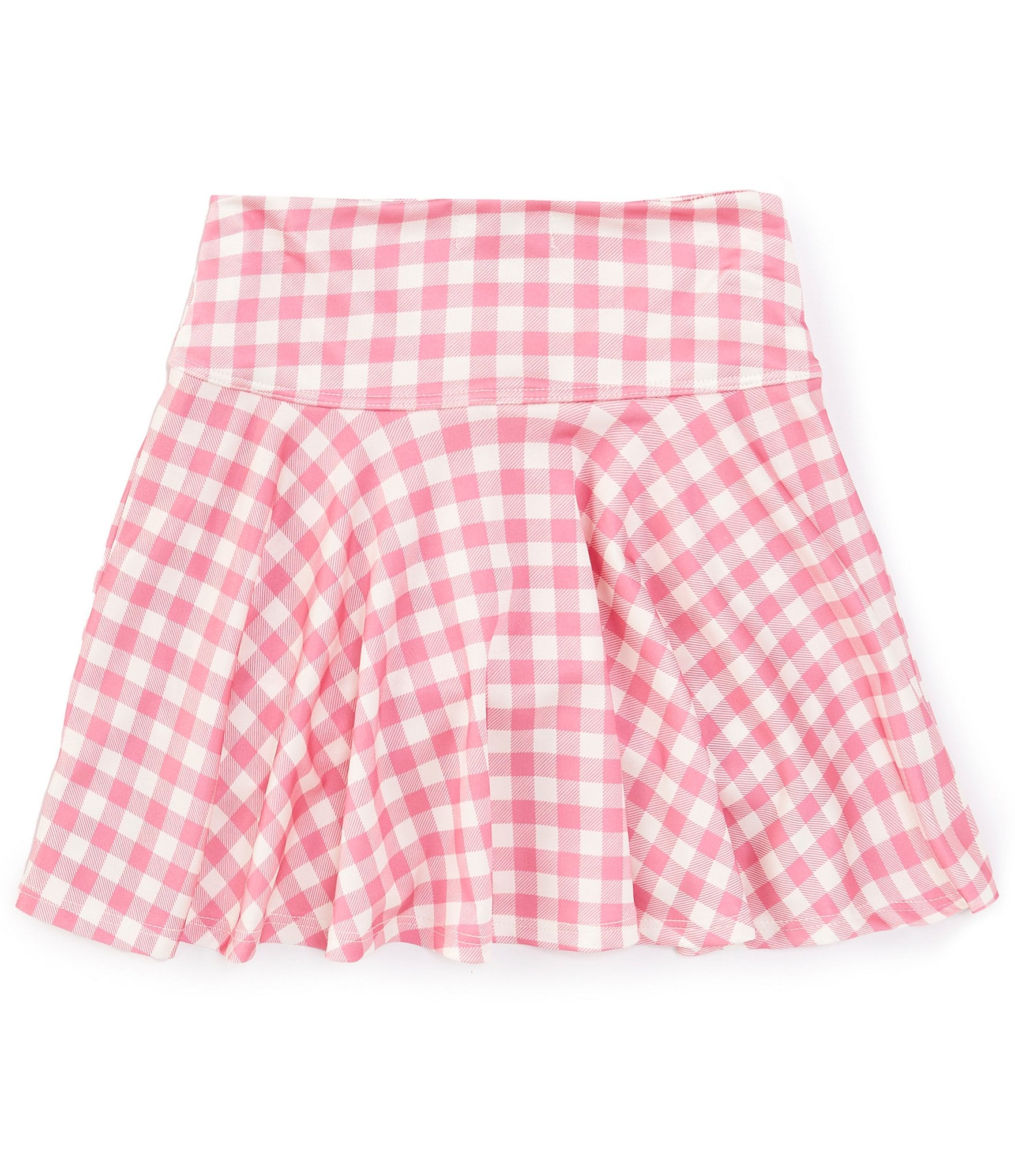 Originality Big Girls 7-16 Circle Tennis Check Skort