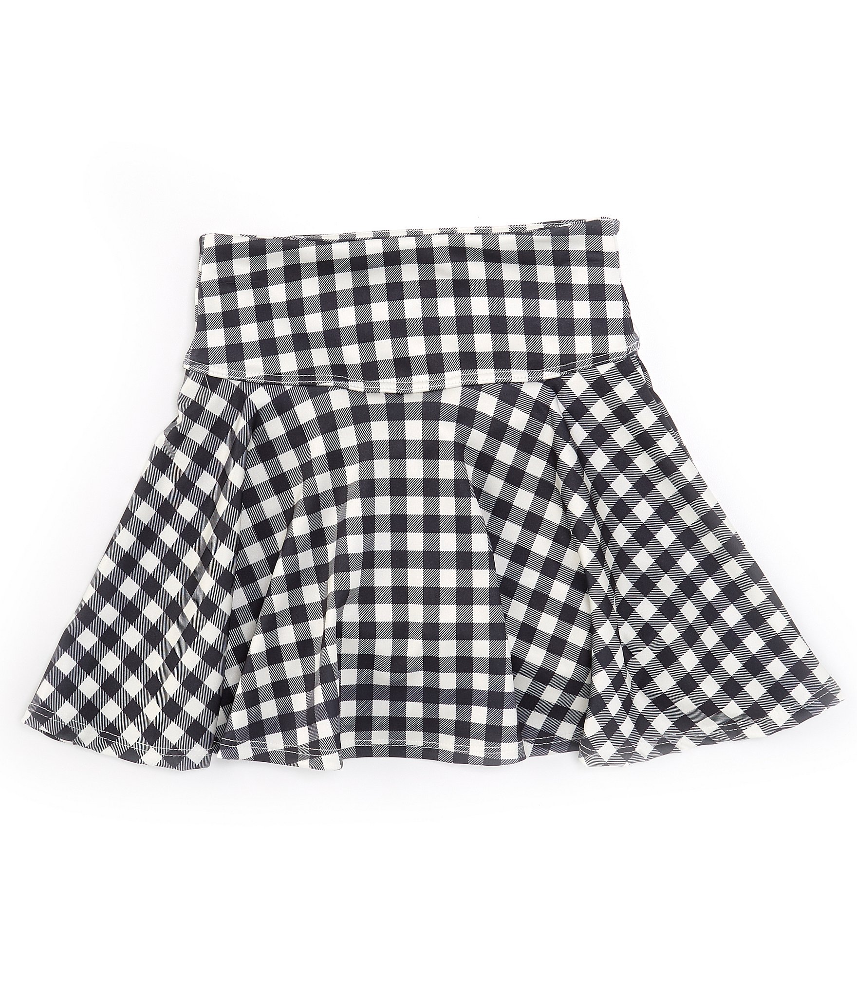 Originality Big Girls 7-16 Circle Tennis Check Skort