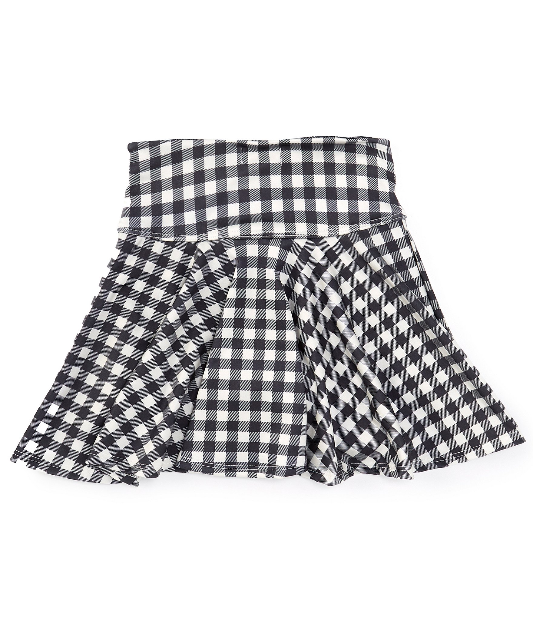 Originality Big Girls 7-16 Circle Tennis Check Skort