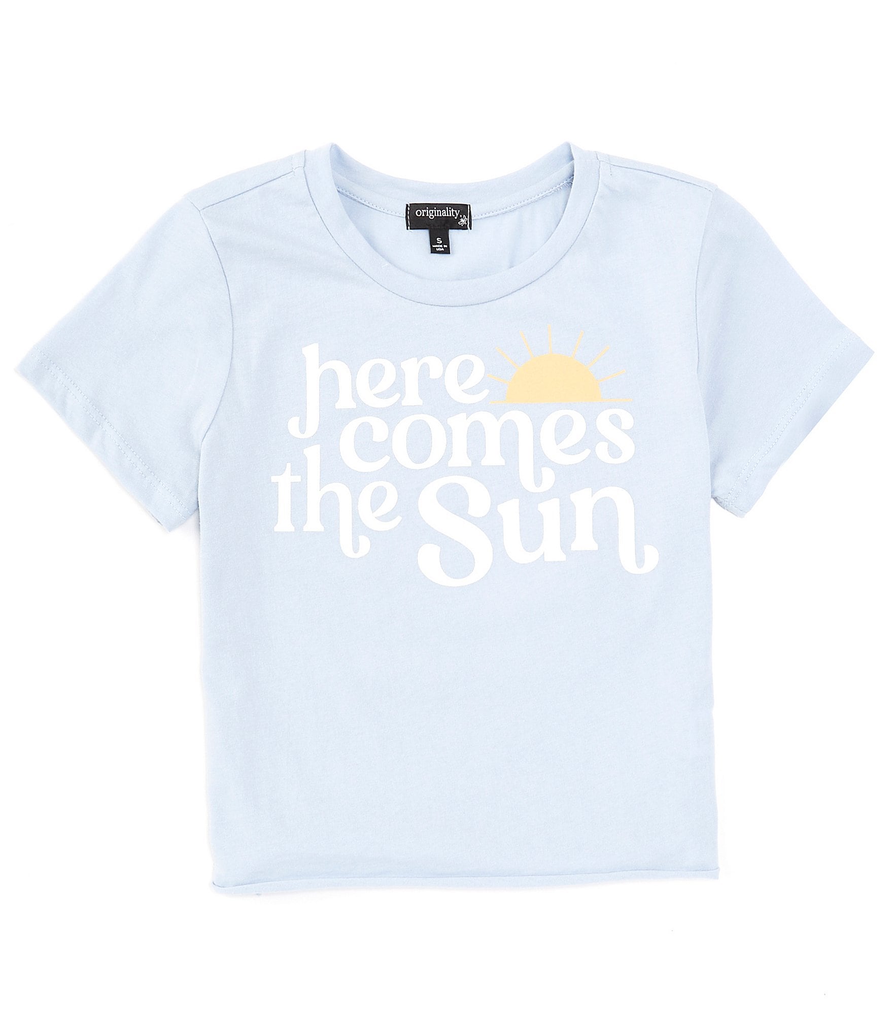 Originality Big Girls 7-16 Short-Sleeve Here Comes The Sun T-Shirt