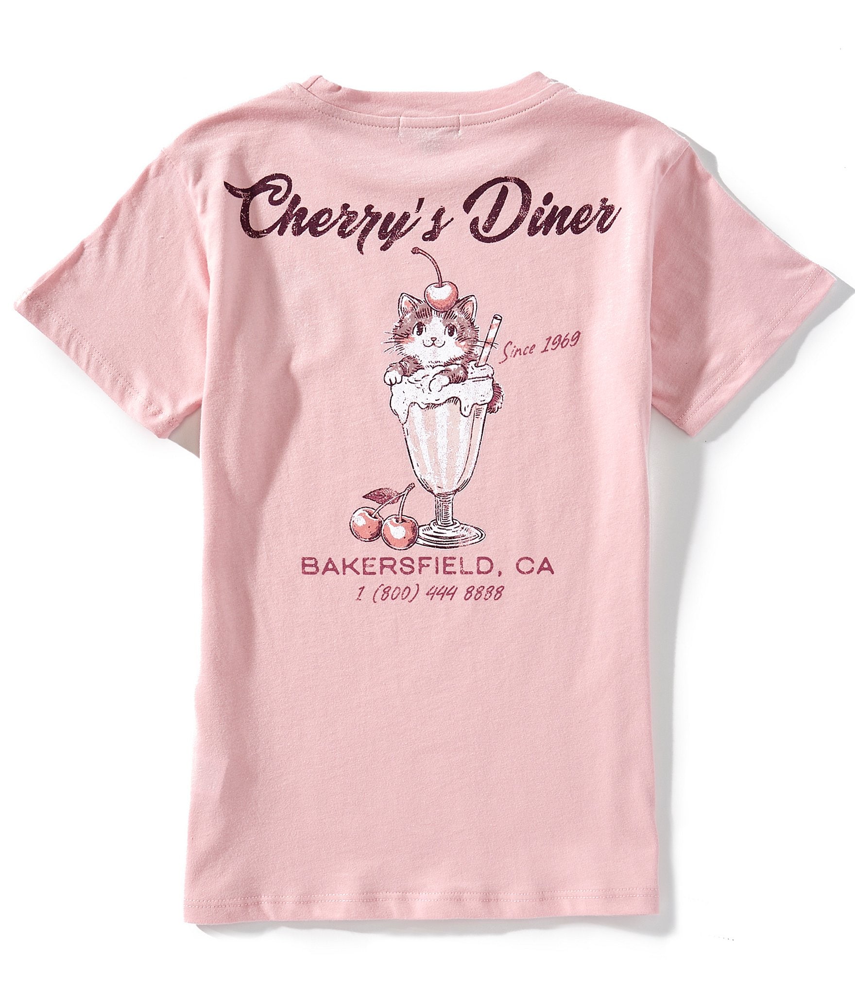 Originality Big Girls Short-Sleeve Kitty Sundae T-Shirt