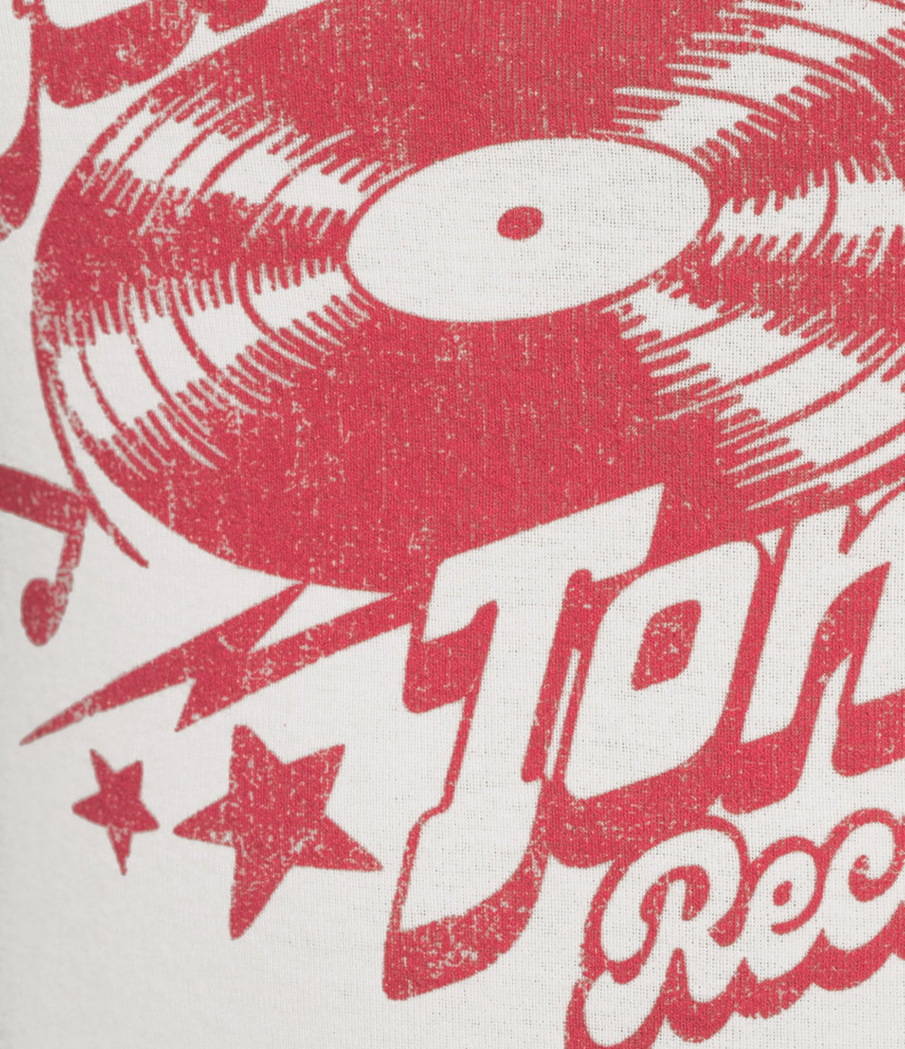 Originality #double;Honky Tonk#double; Contrast Trim Short-Sleeve T-Shirt