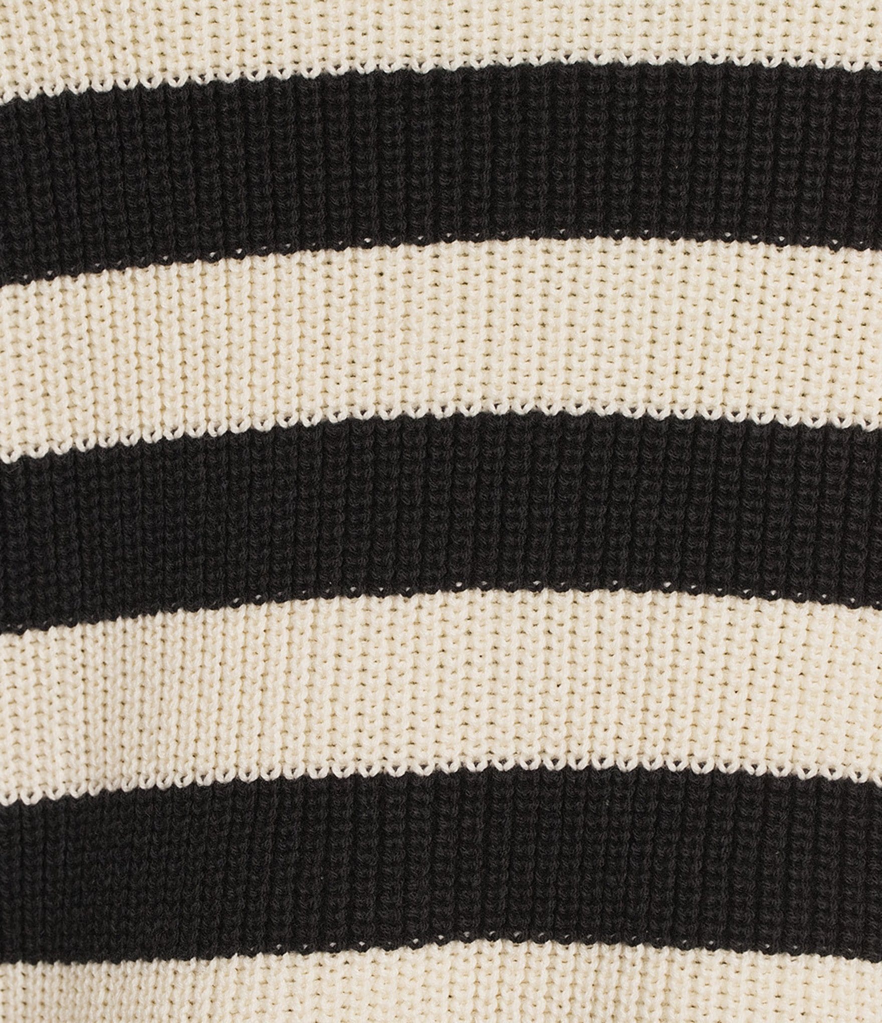 Originality Striped Boxy Pocket Knit Top