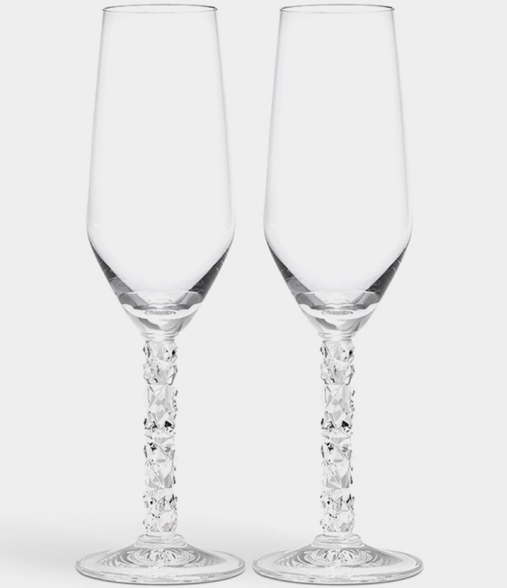 Orrefors Carat Champagne Flutes, Set of 4