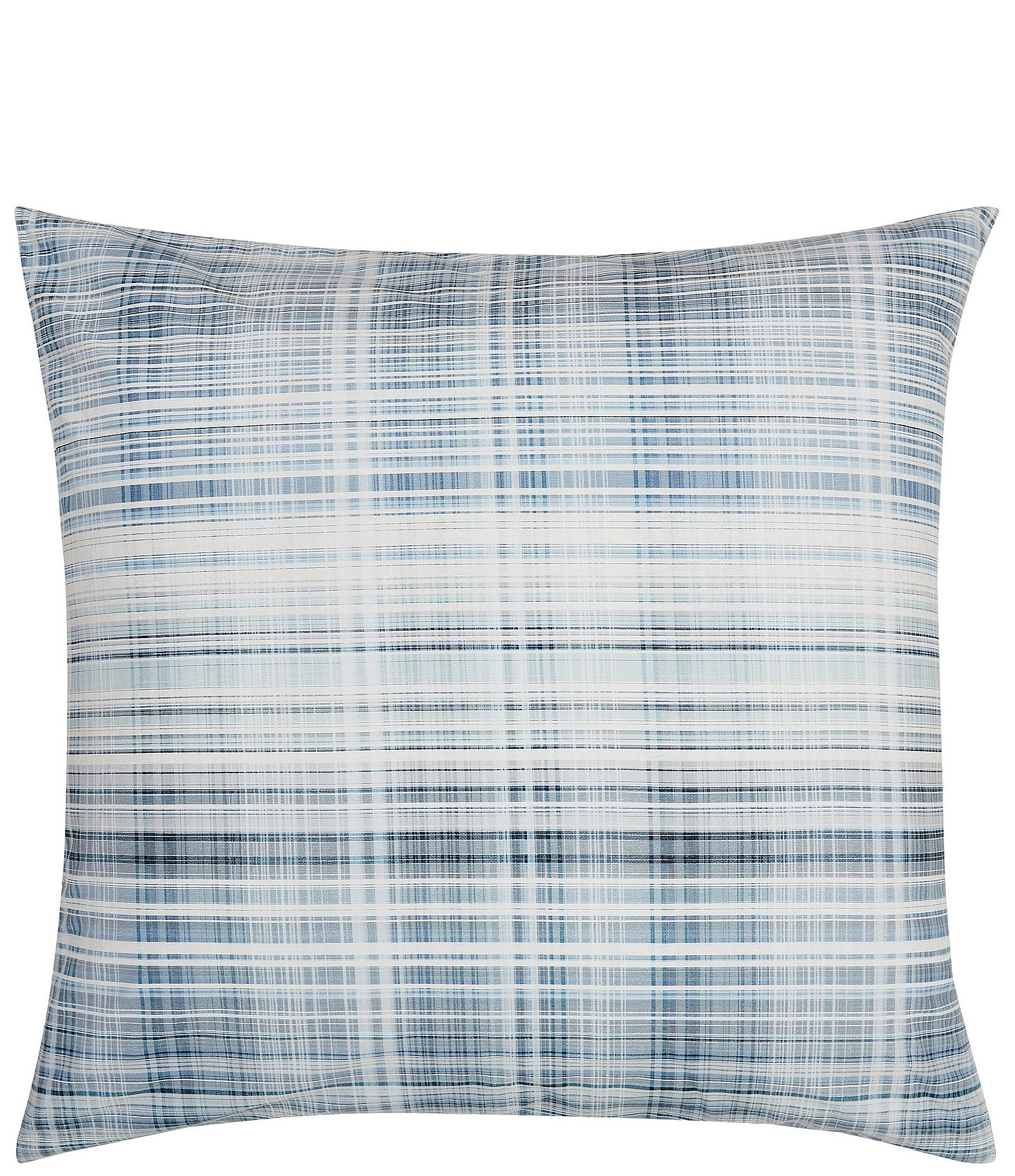 Oscar/Oliver Pascal Mini Plaid Reversible Euro Sham