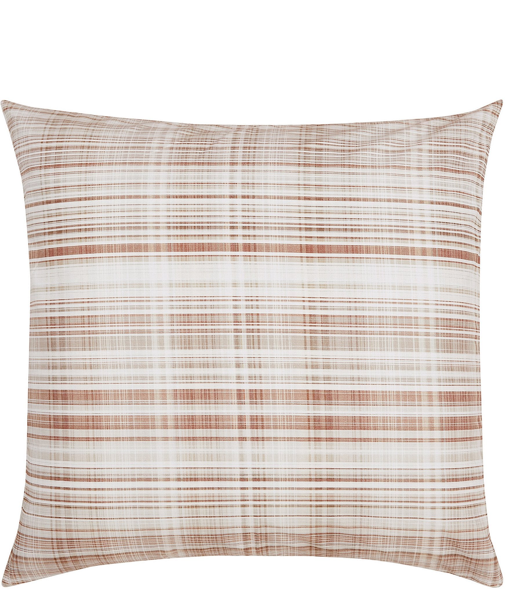 Oscar/Oliver Pascal Mini Plaid Reversible Euro Sham