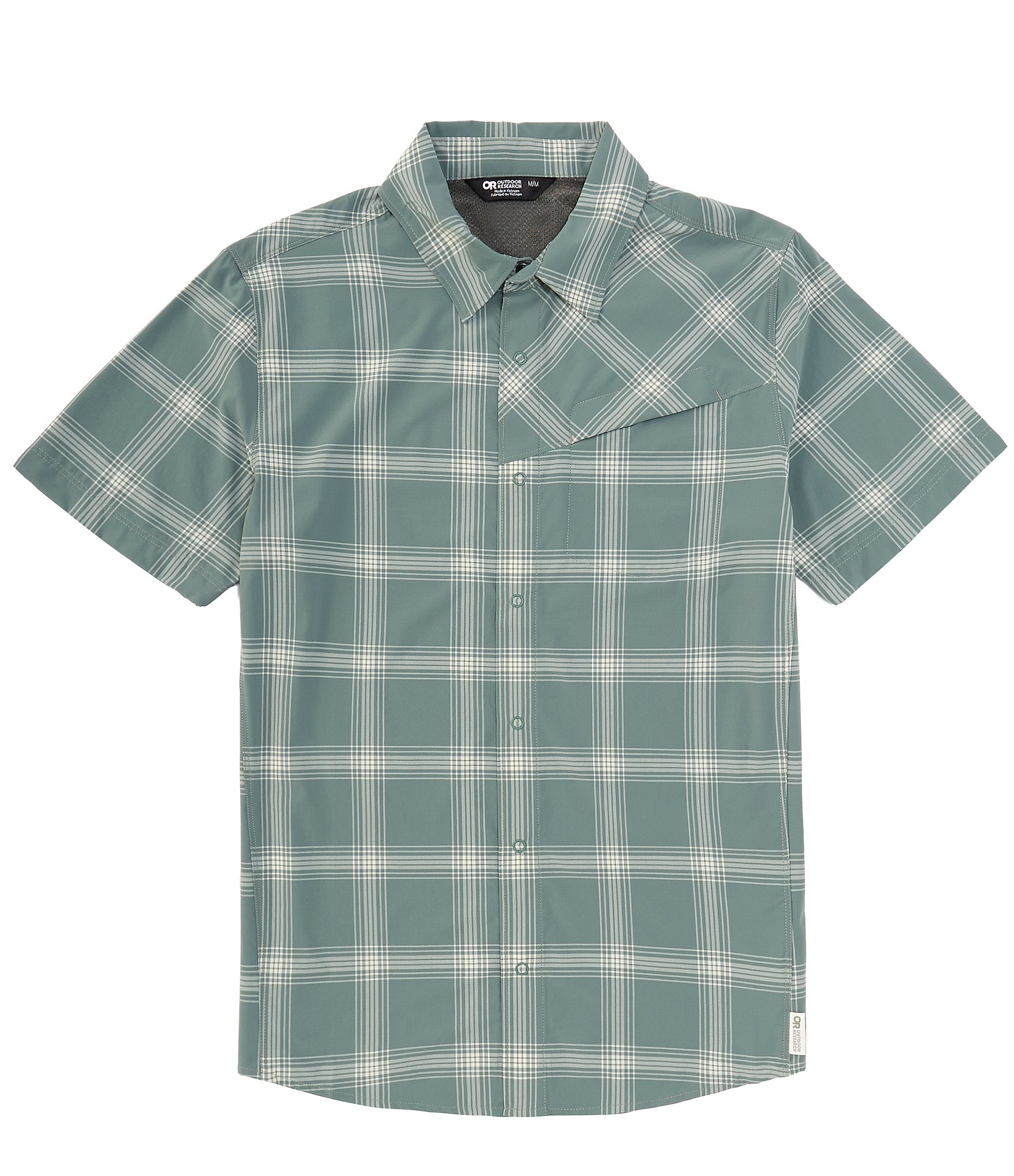 Outdoor Research Astroman Short Sleeve Plaid Woven Shirt