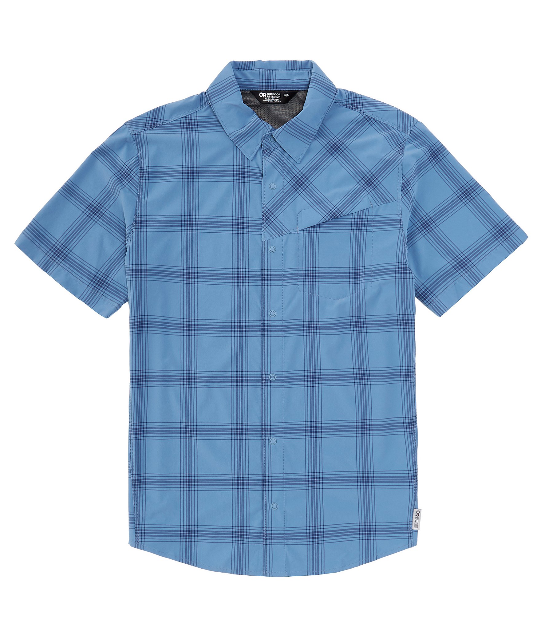 Outdoor Research Astroman Short Sleeve Plaid Woven Shirt