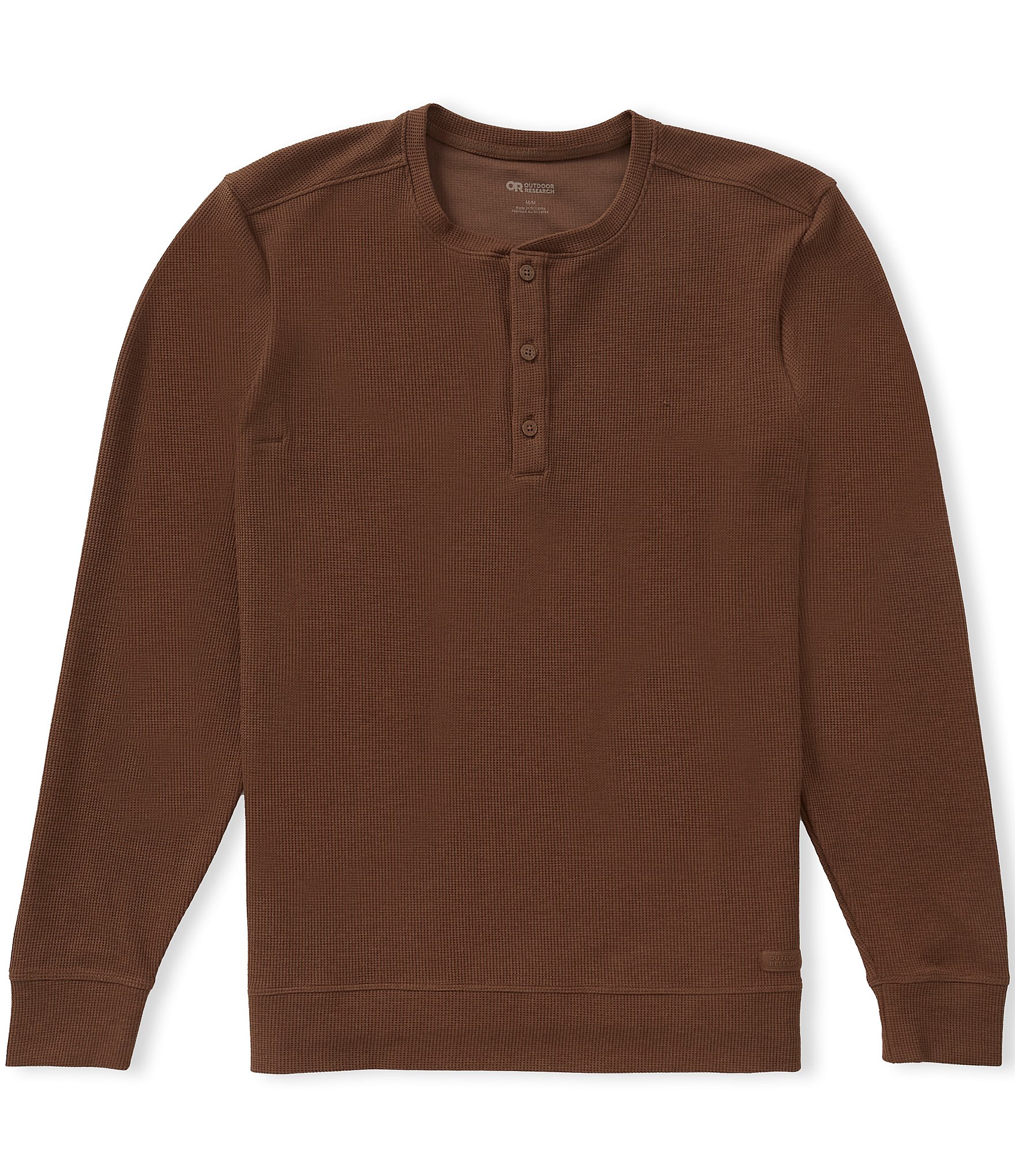 Outdoor Research Eclipse Waffle Long Sleeve Henley Shirt