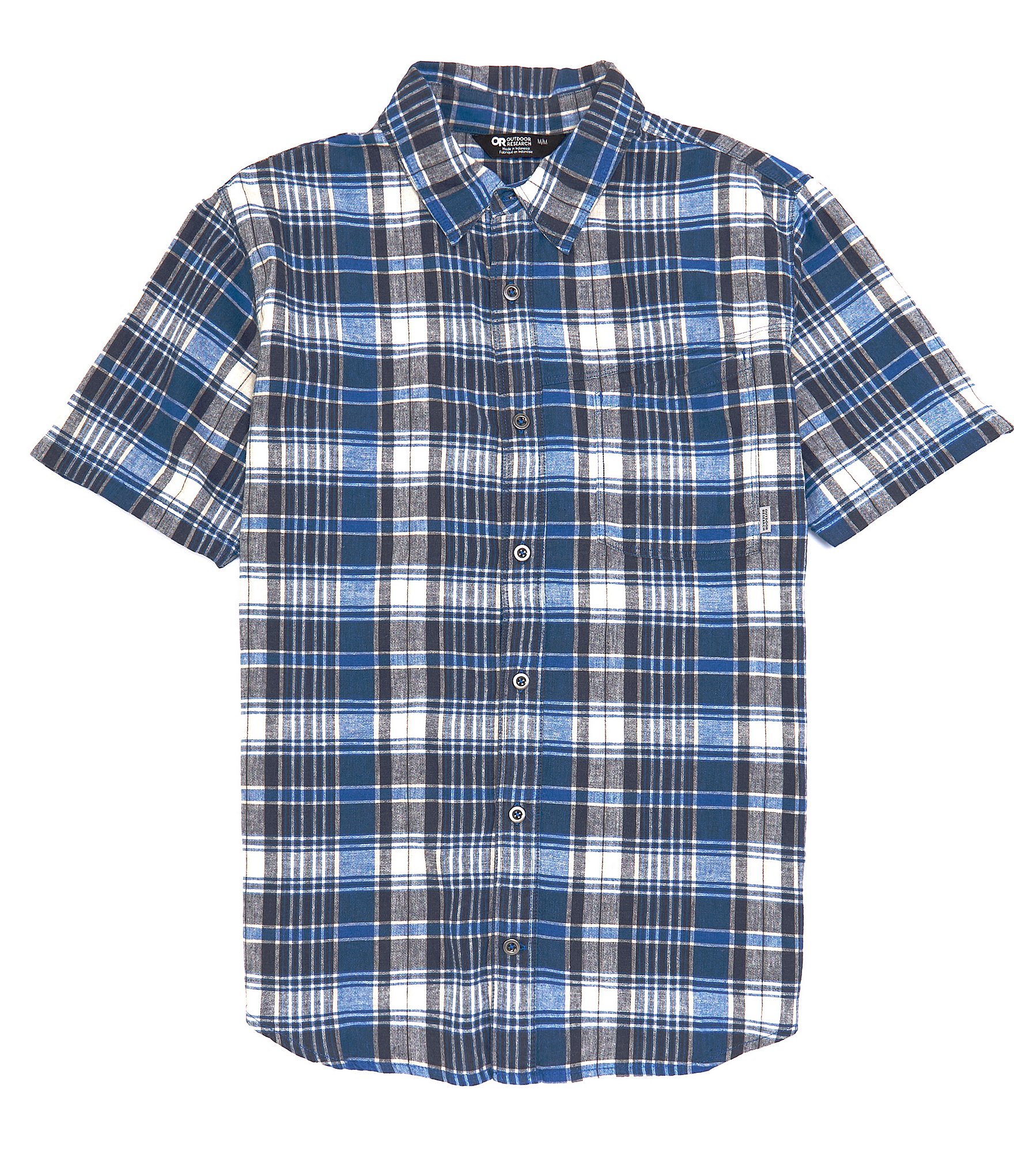 Outdoor Research Weisse Plaid Short Sleeve Woven Shirt | Dillard's