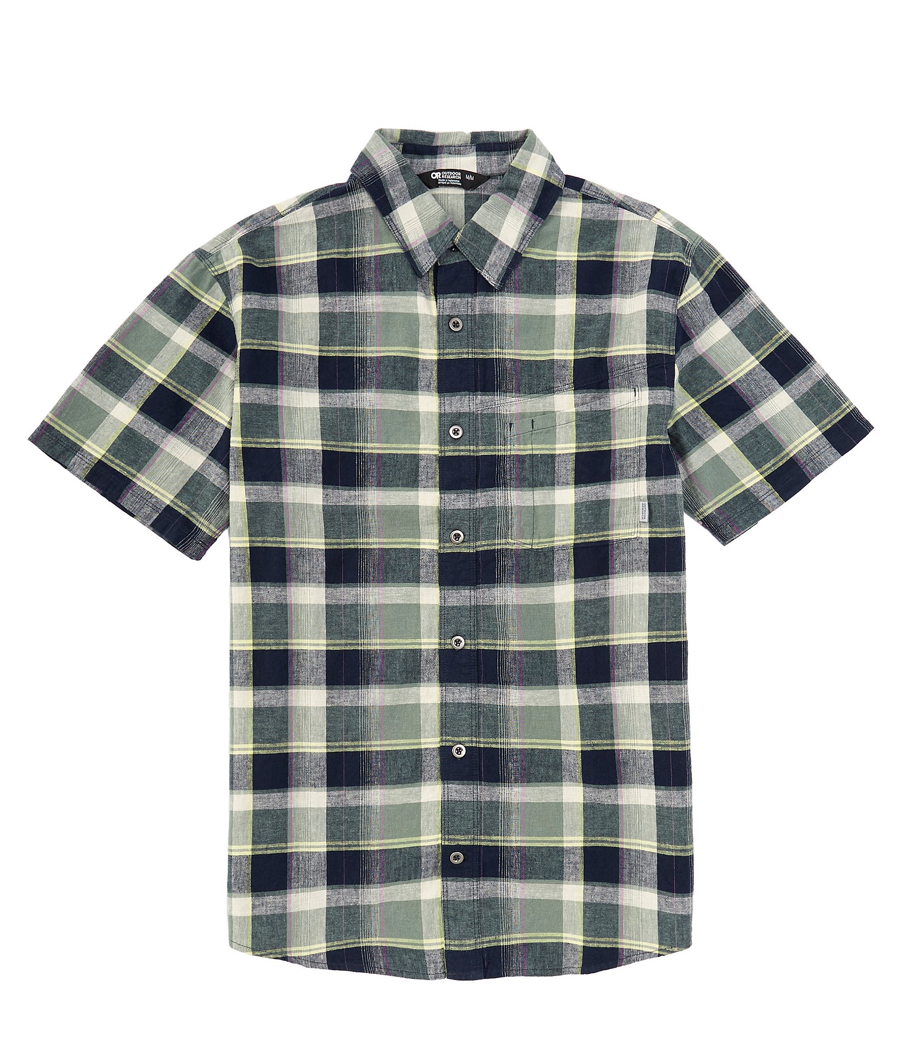 Outdoor Research Weisse Plaid Short Sleeve Woven Shirt | Dillard's