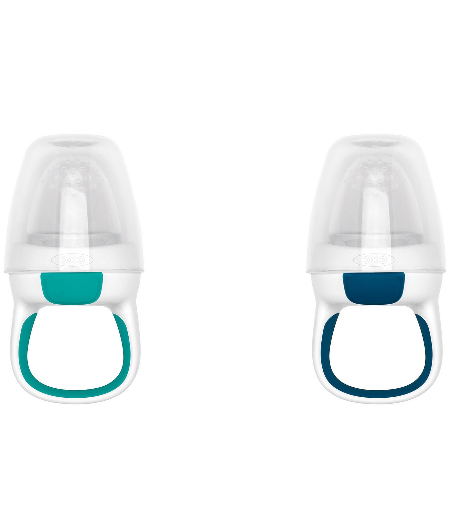 OXO OXO Tot Baby Feeding Silicone Self-Feeder 2-Pack