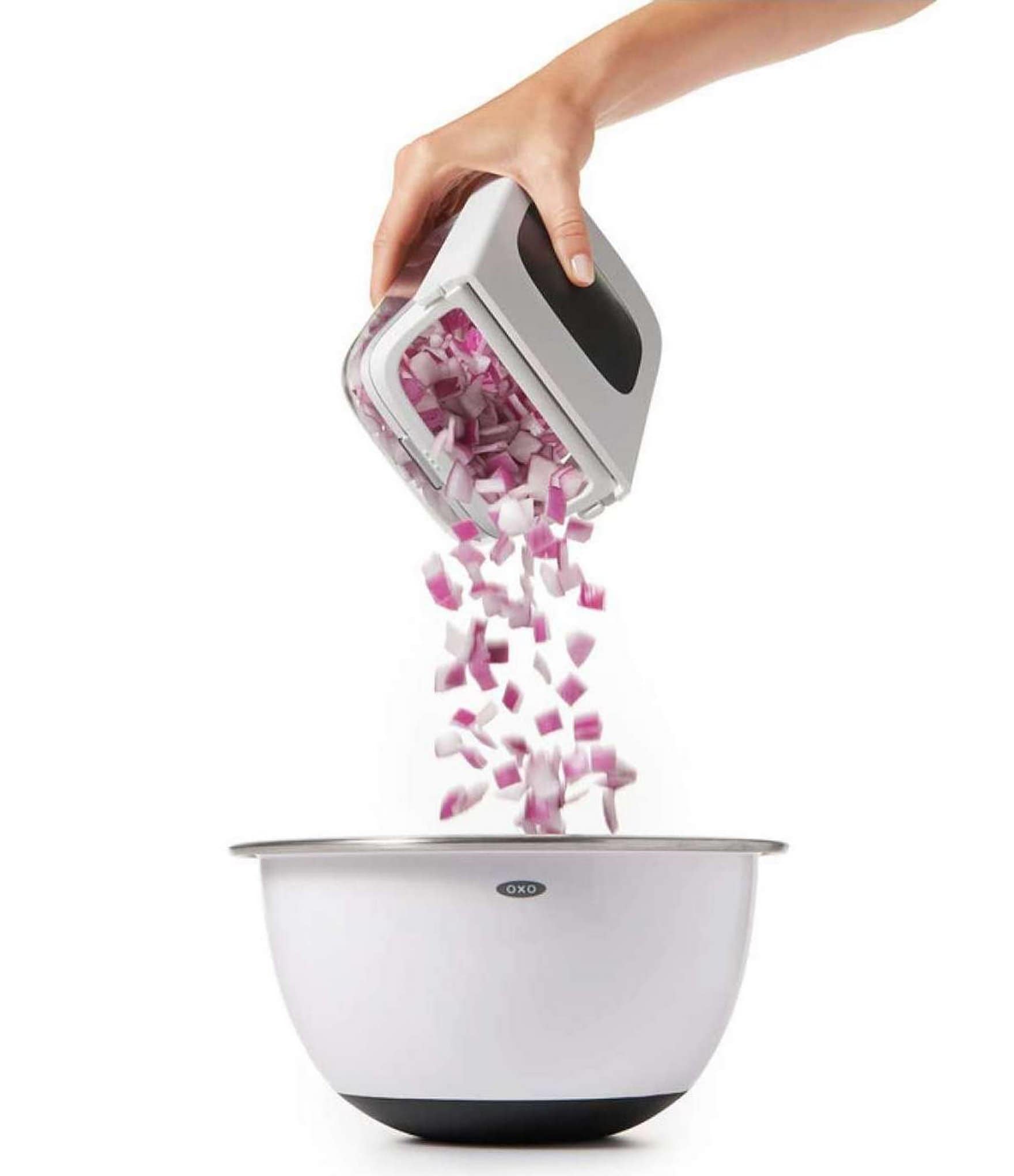 OXO Good Grips Vegetable Chopper with Easy-Pour Opening