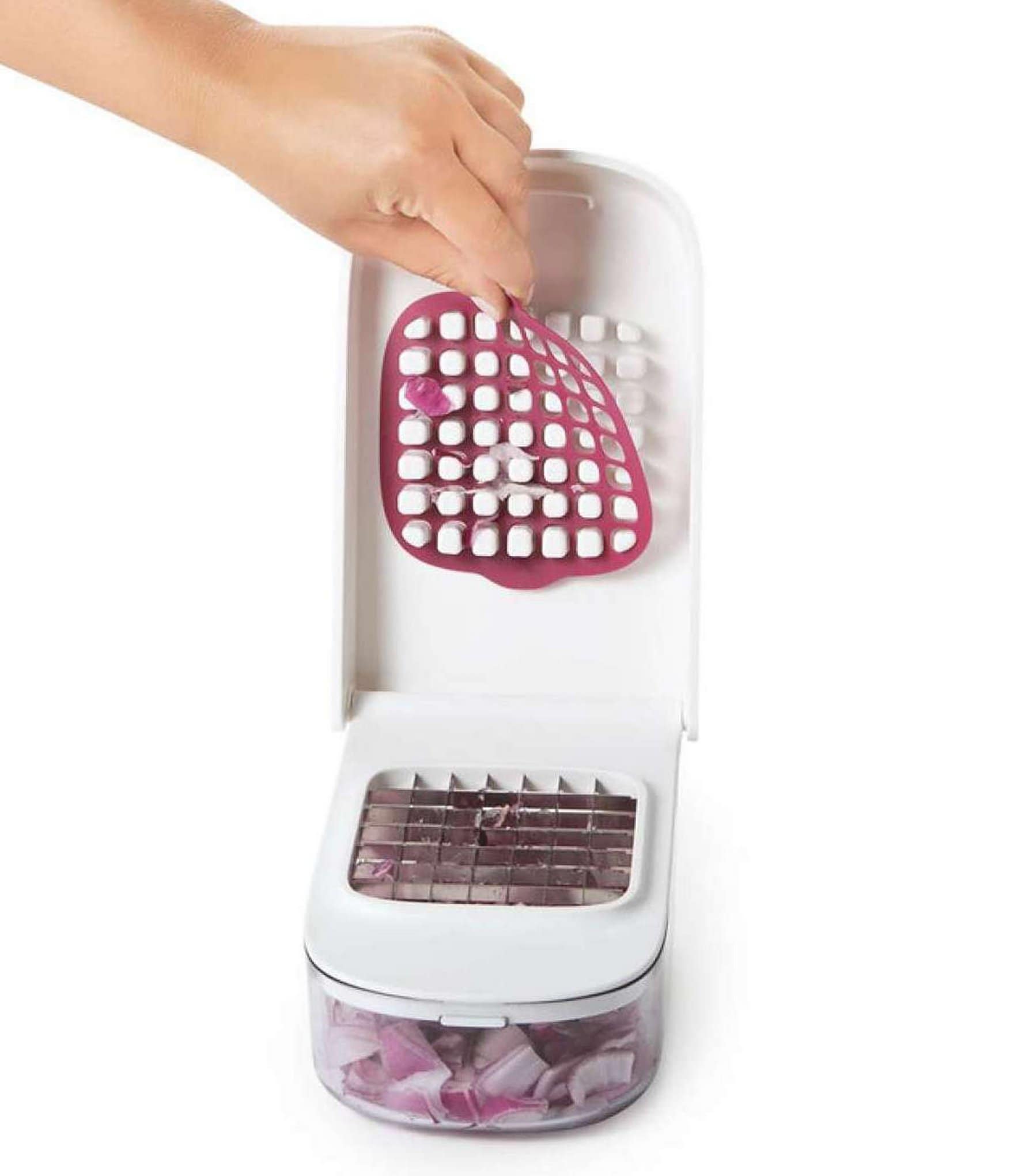 OXO Good Grips Vegetable Chopper with Easy-Pour Opening