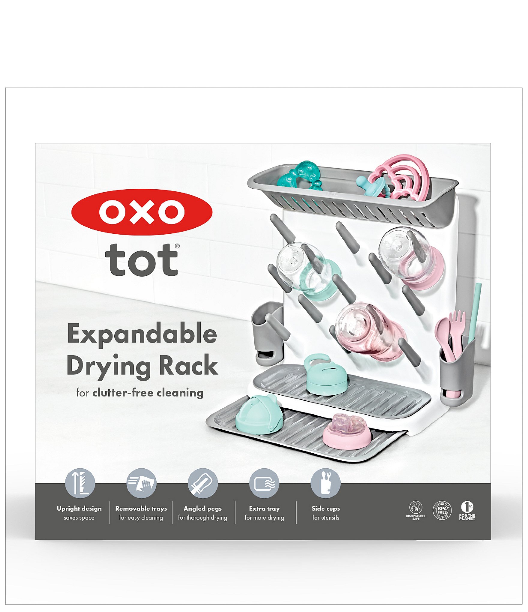 OXO Tot Expandable Bottle Drying Rack