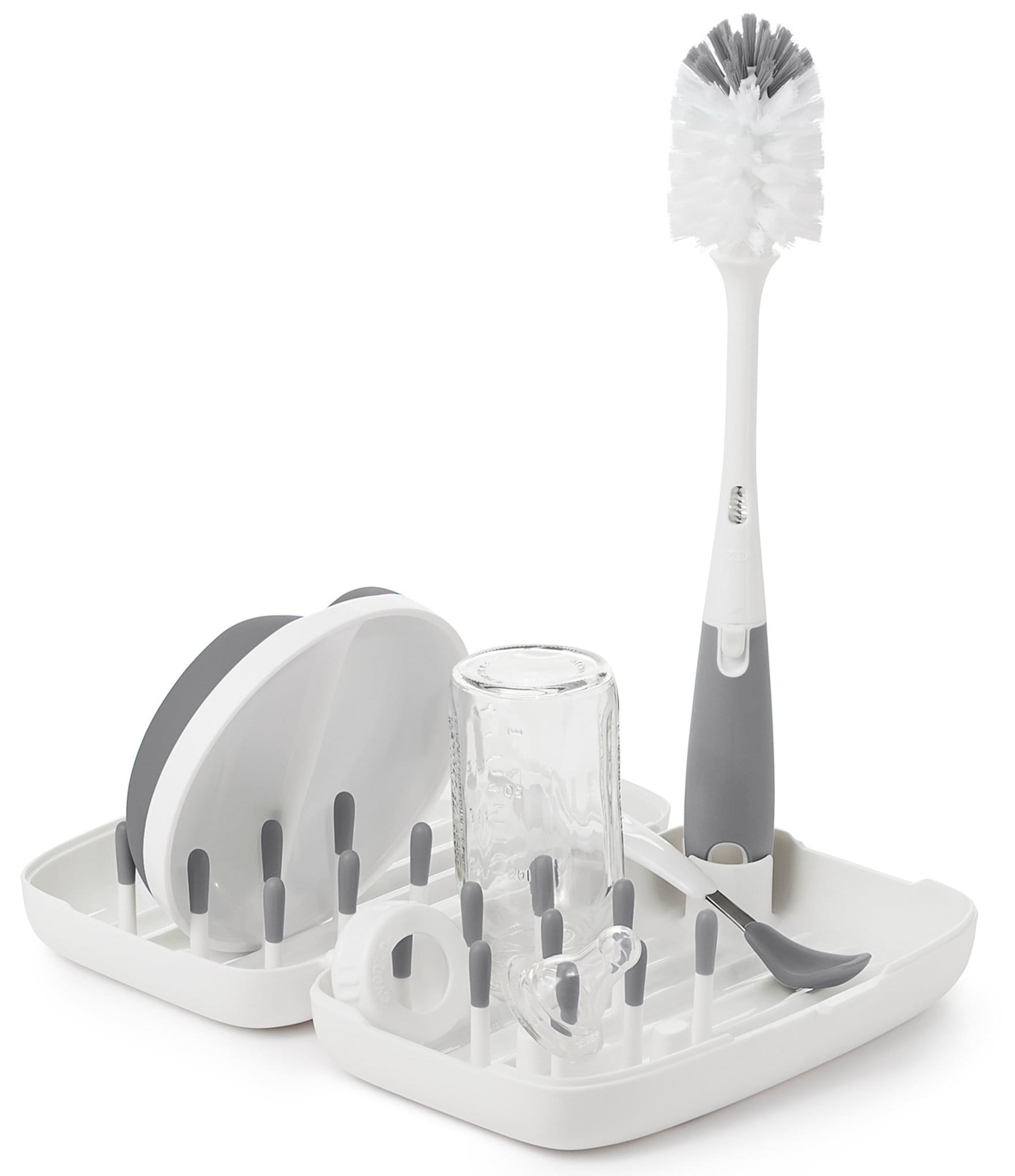 OXO Tot On The Go Baby Bottle Drying Rack Dillard s