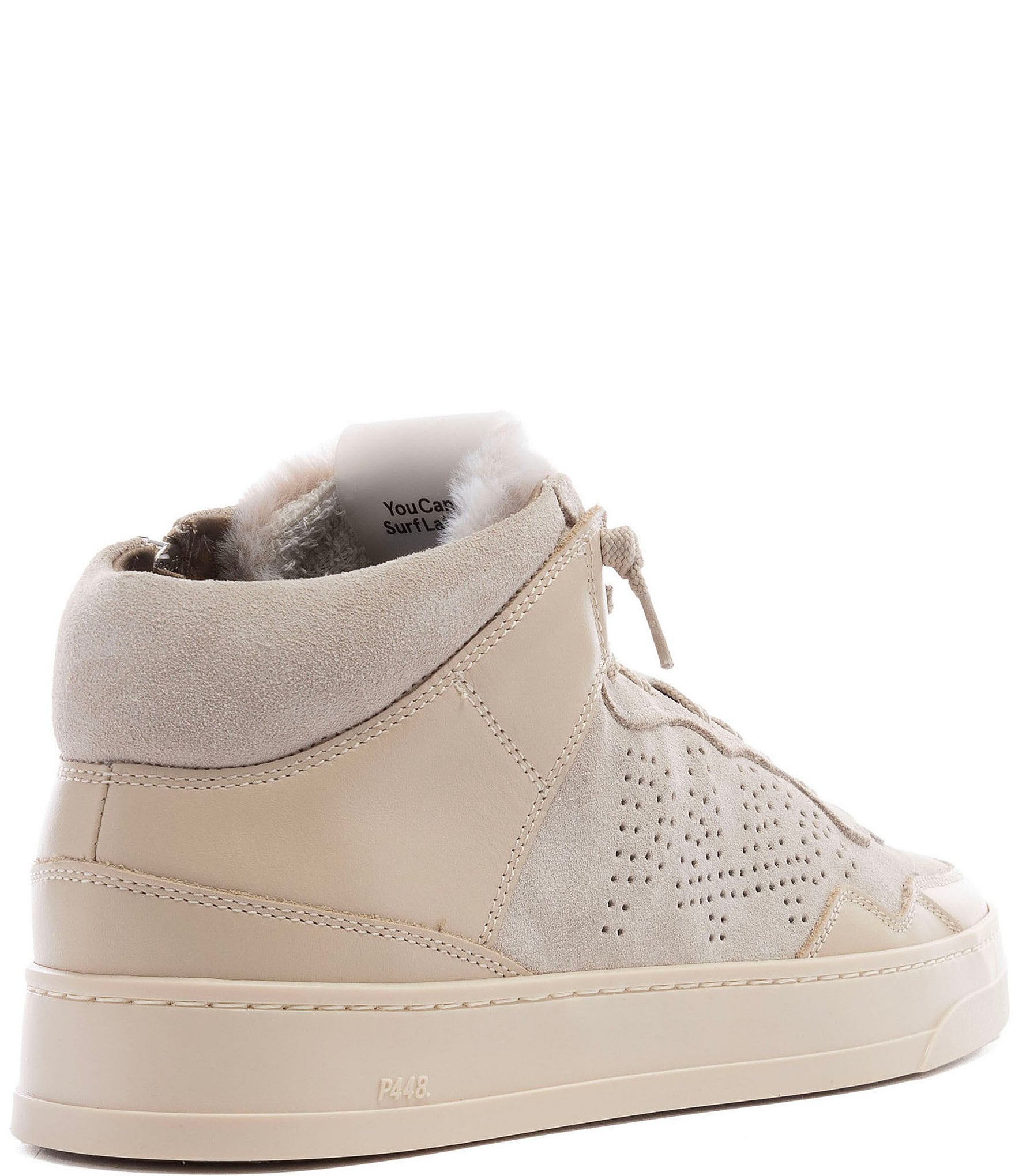 P448 Bali Leather High Top Sneakers