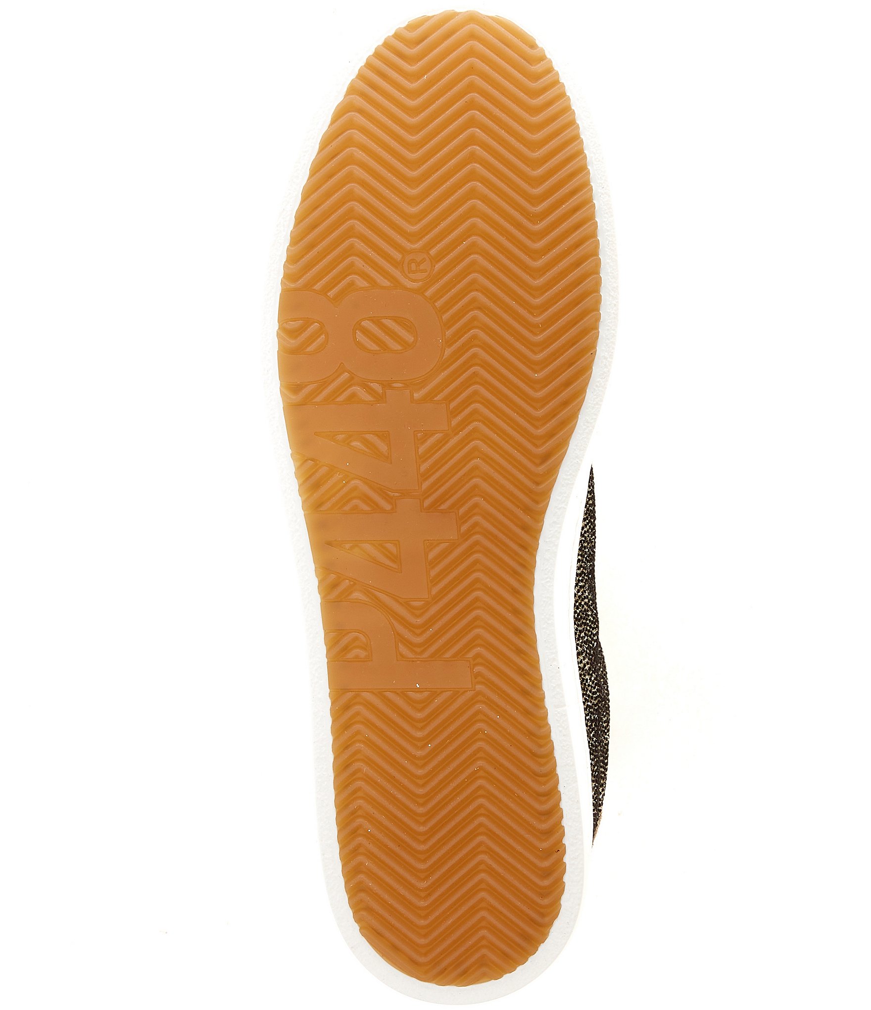 P448 John Fabric and Suede Lace Up Sneakers