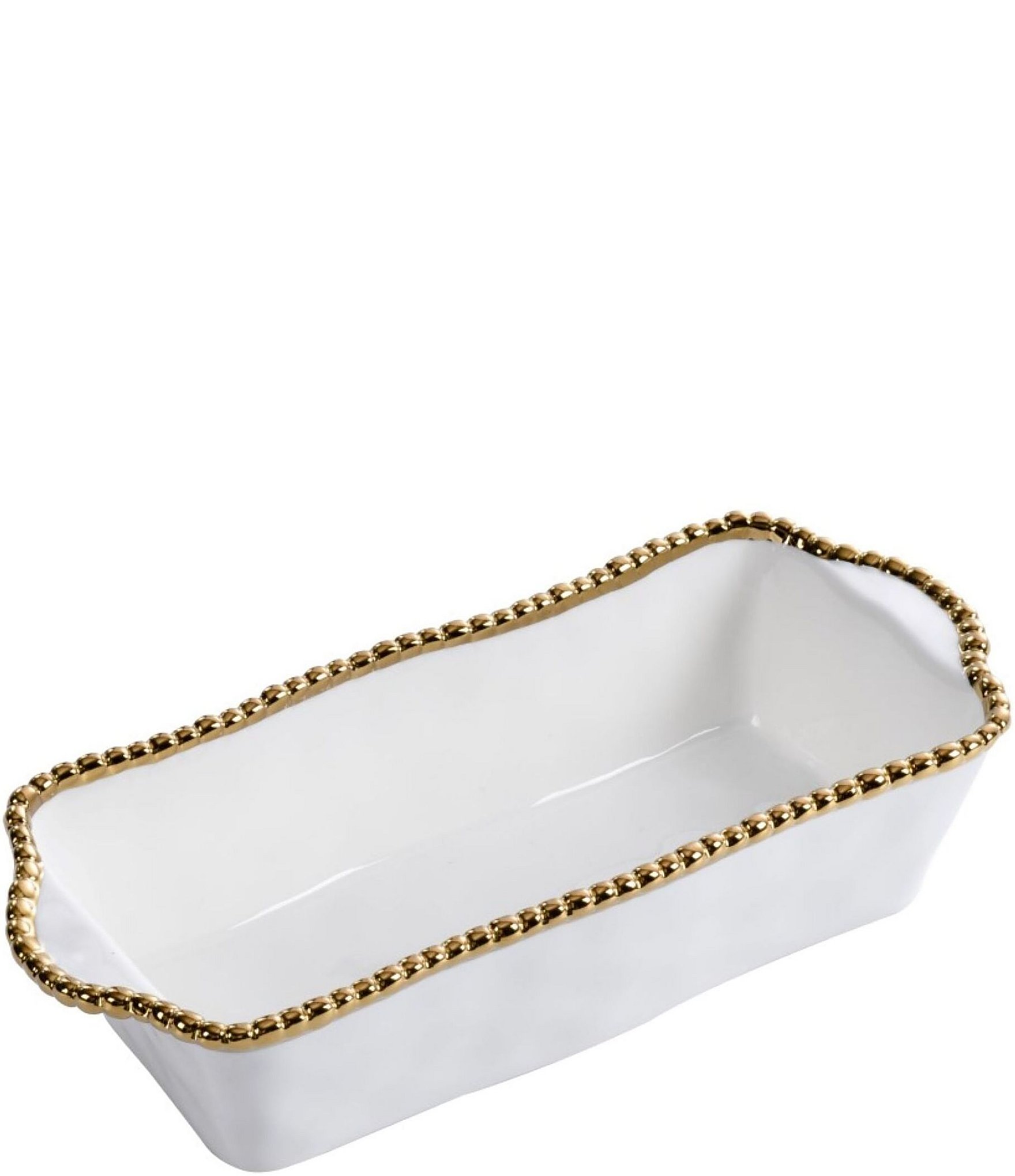 Pampa Bay Golden Salerno Porcelain Loaf Baking Dish | Dillard's
