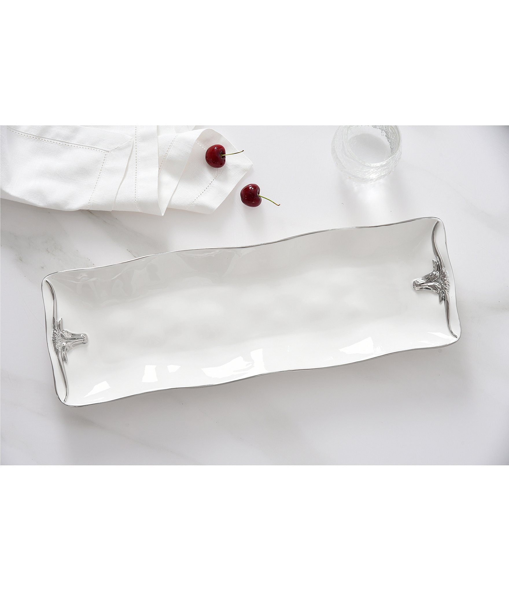 Pampa Bay Longhorn Collection Rectangular Serving Piece