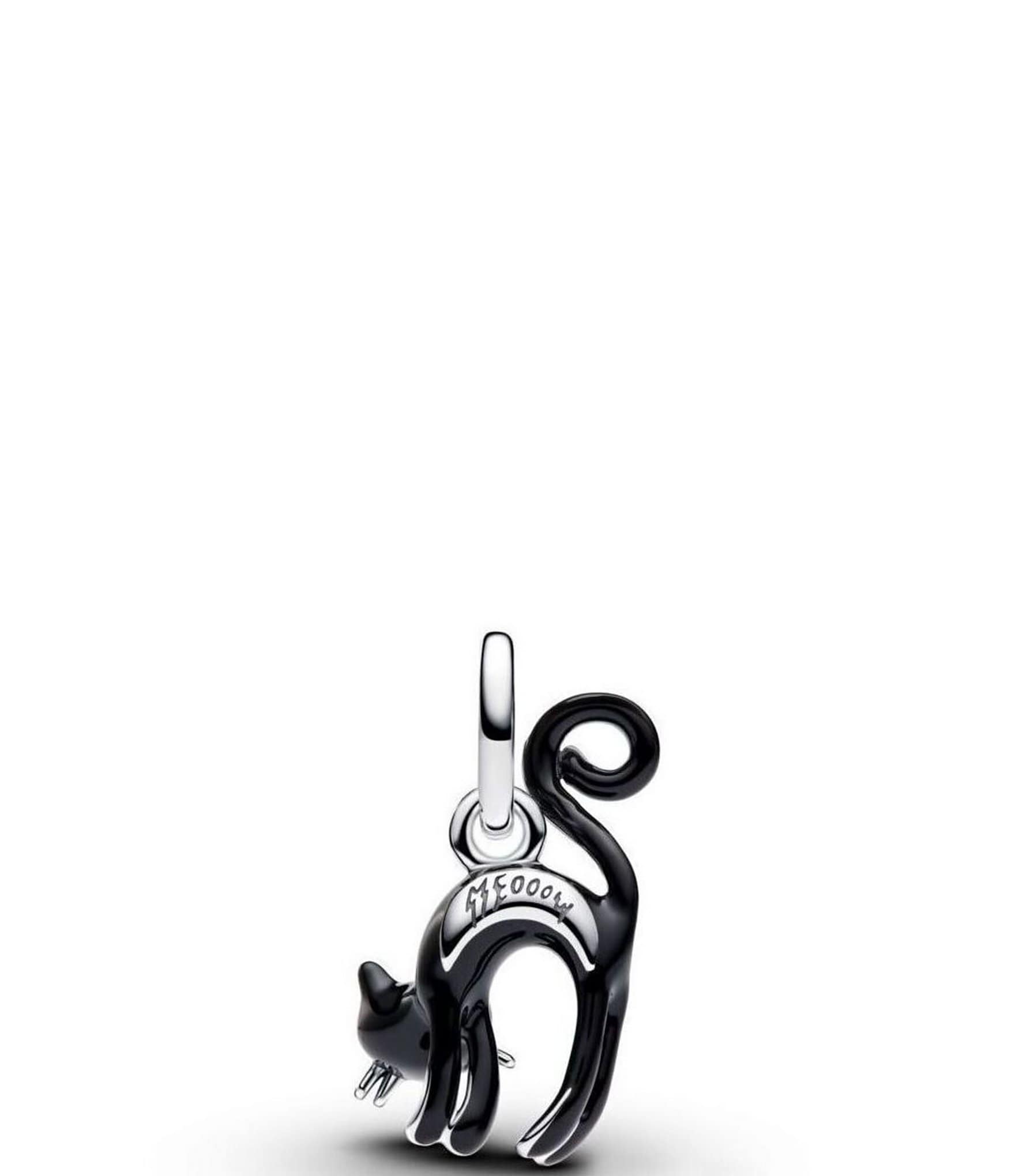 Pandora Black Cat Glow-In-The-Dark Dangle Charm