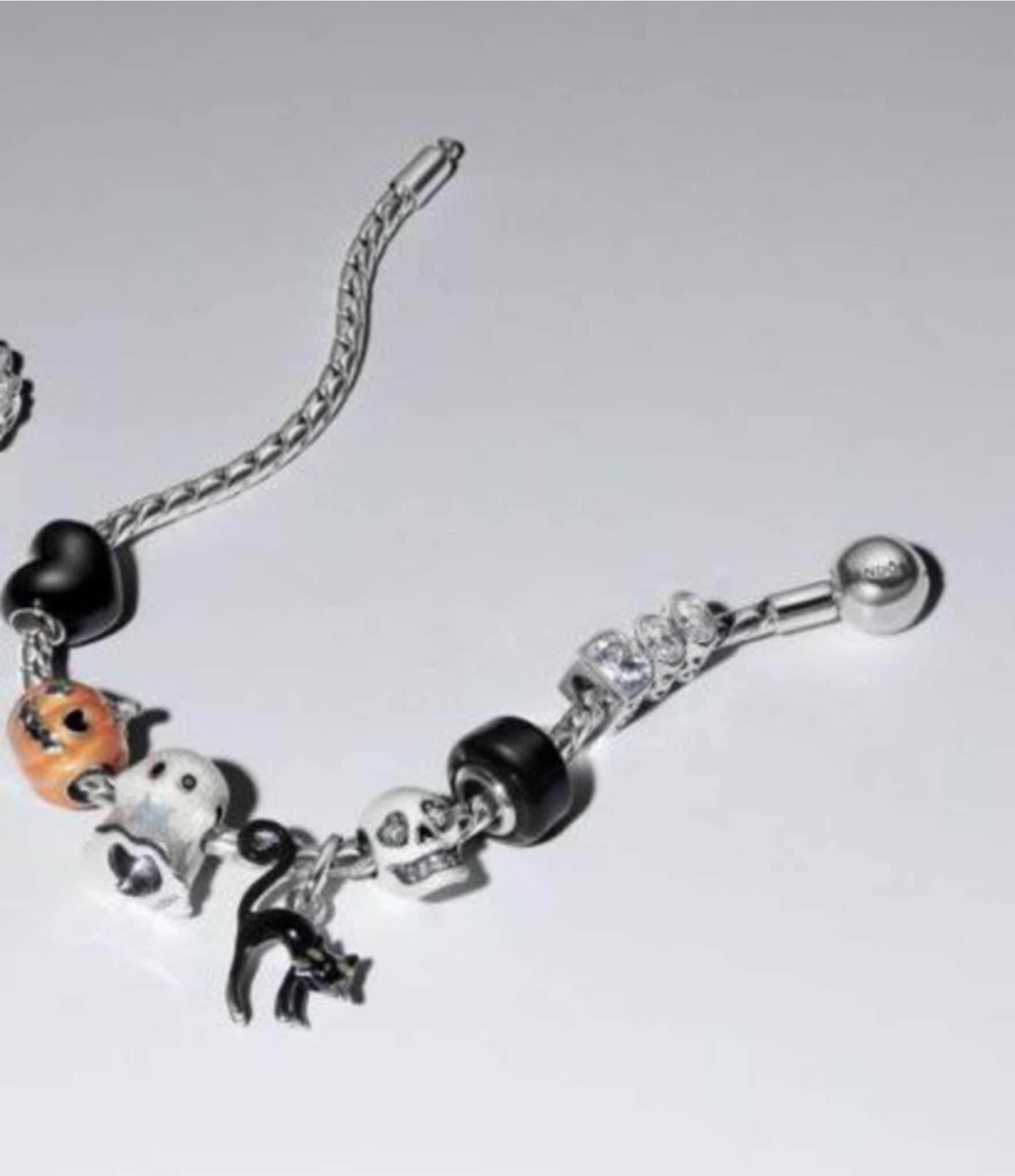Pandora Black Cat Glow-In-The-Dark Dangle Charm