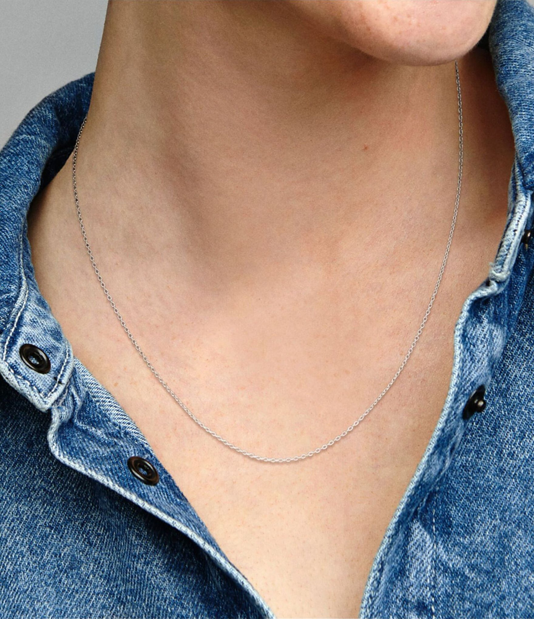 Pandora Classic Sterling Silver Cable Chain Necklace