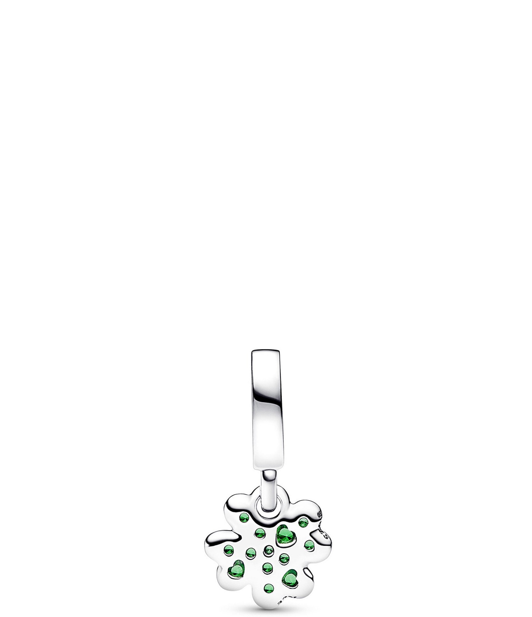 Pandora Four-Leaf Clover Sterling Silver Dangle Charm