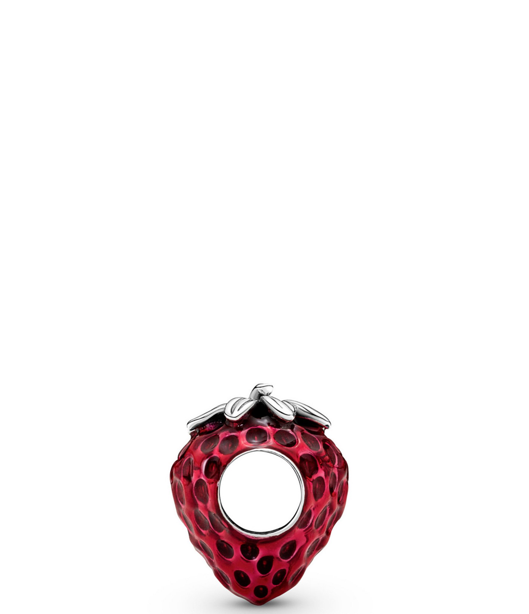 Pandora Seeded Strawberry Charm
