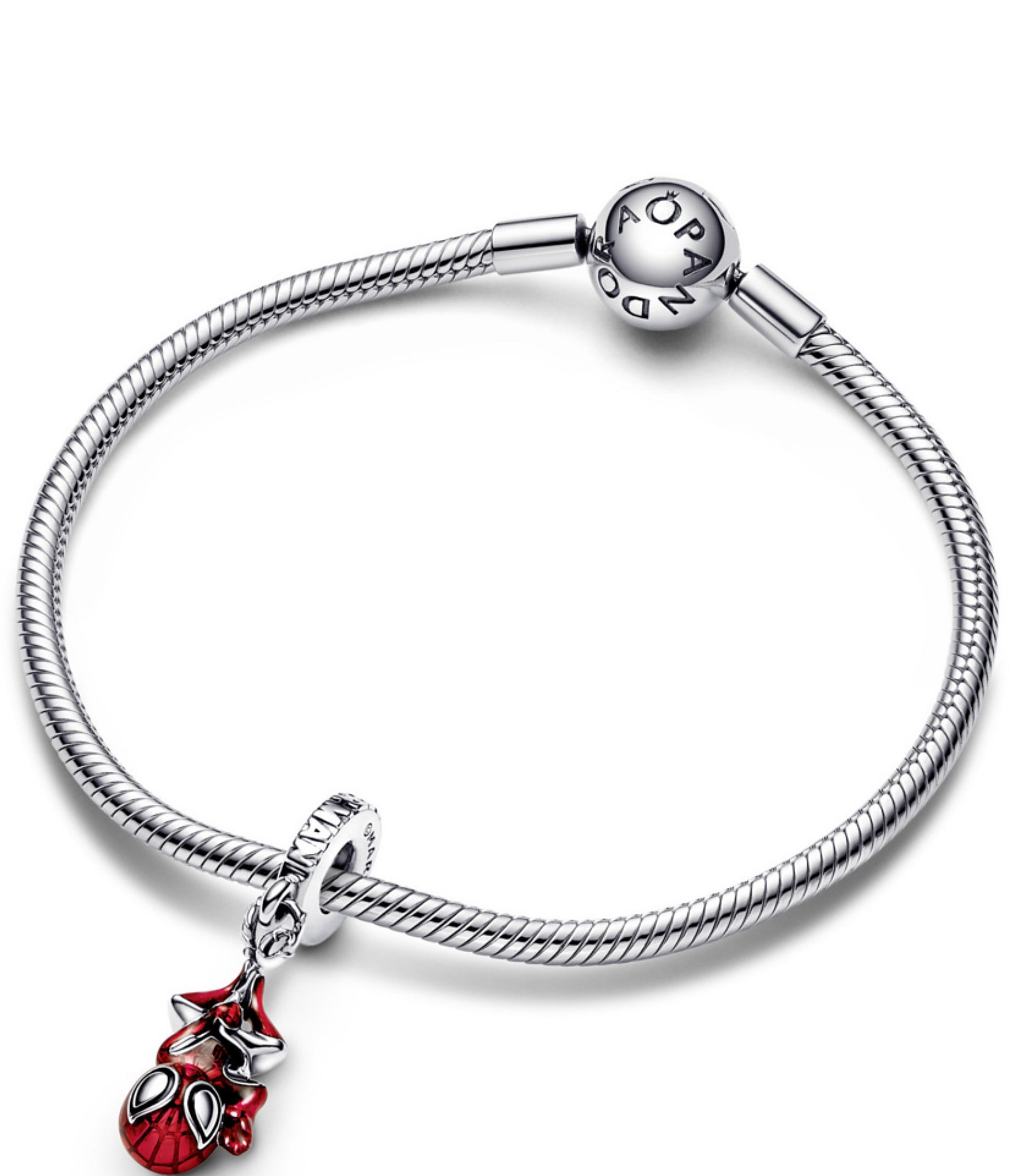 Pandora Spider-Man Dangle Sterling Silver Charm