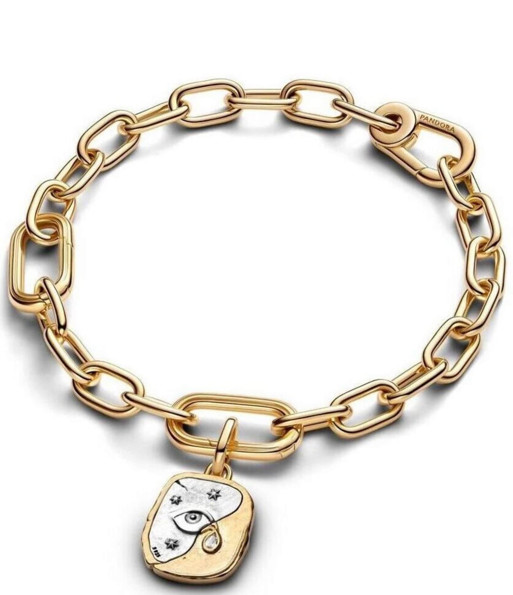 Pandora Two Tone Eye Medallion Charm