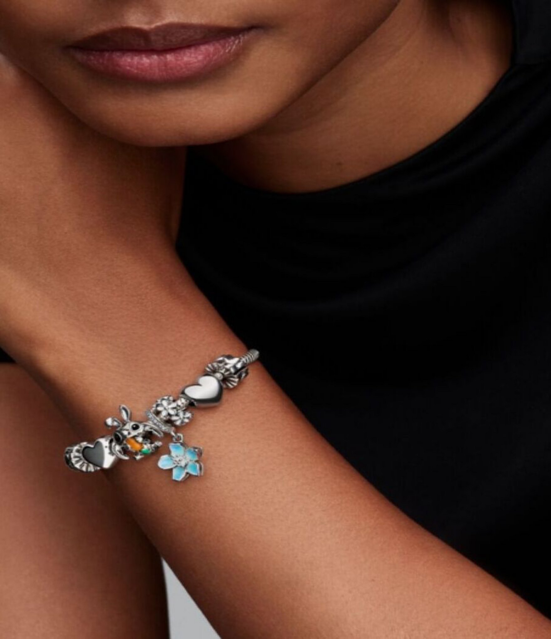 Pandora White Daisy Spacer Charm