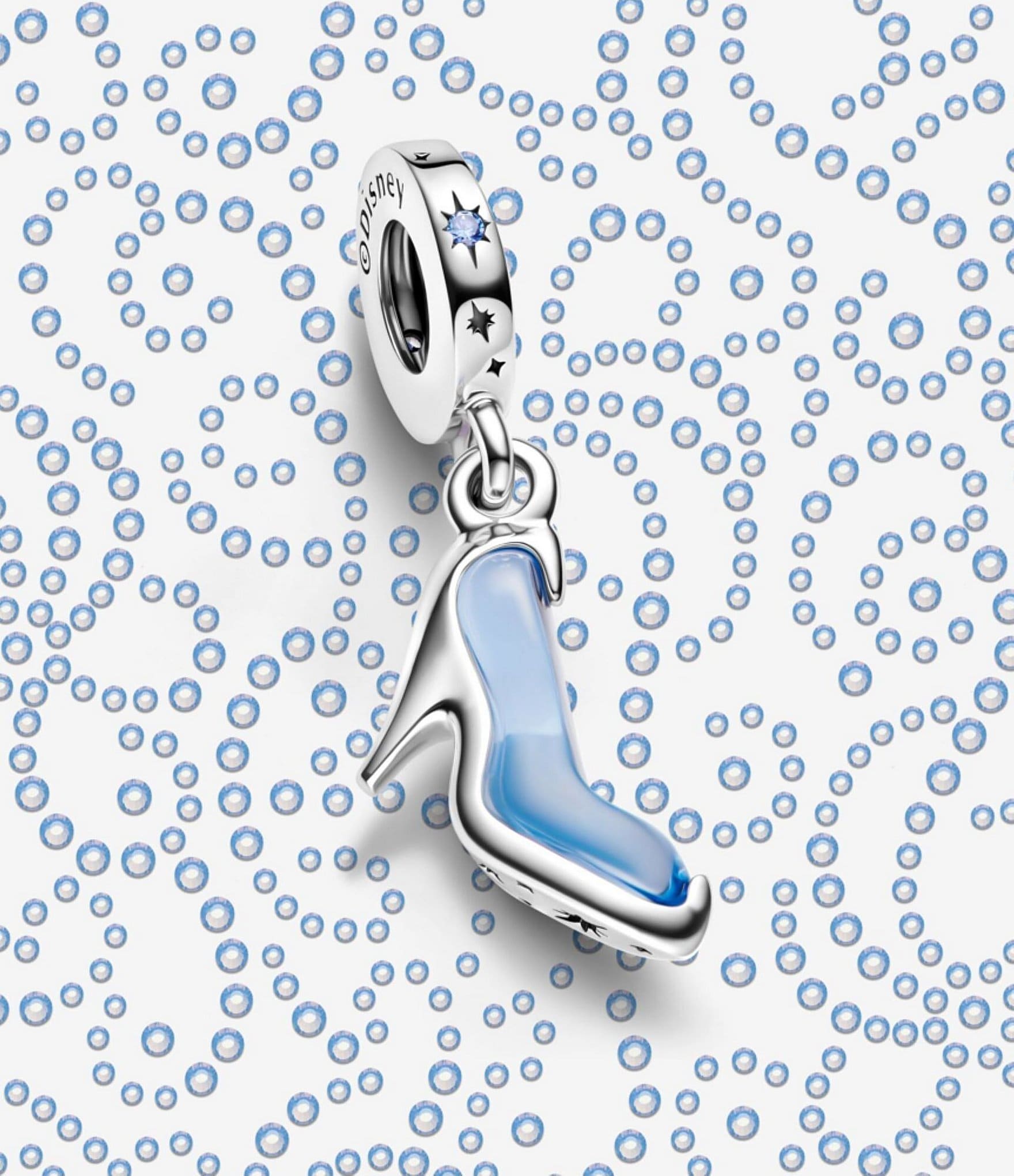 Pandora x Disney Cinderella's Glass Slipper Dangle Charm