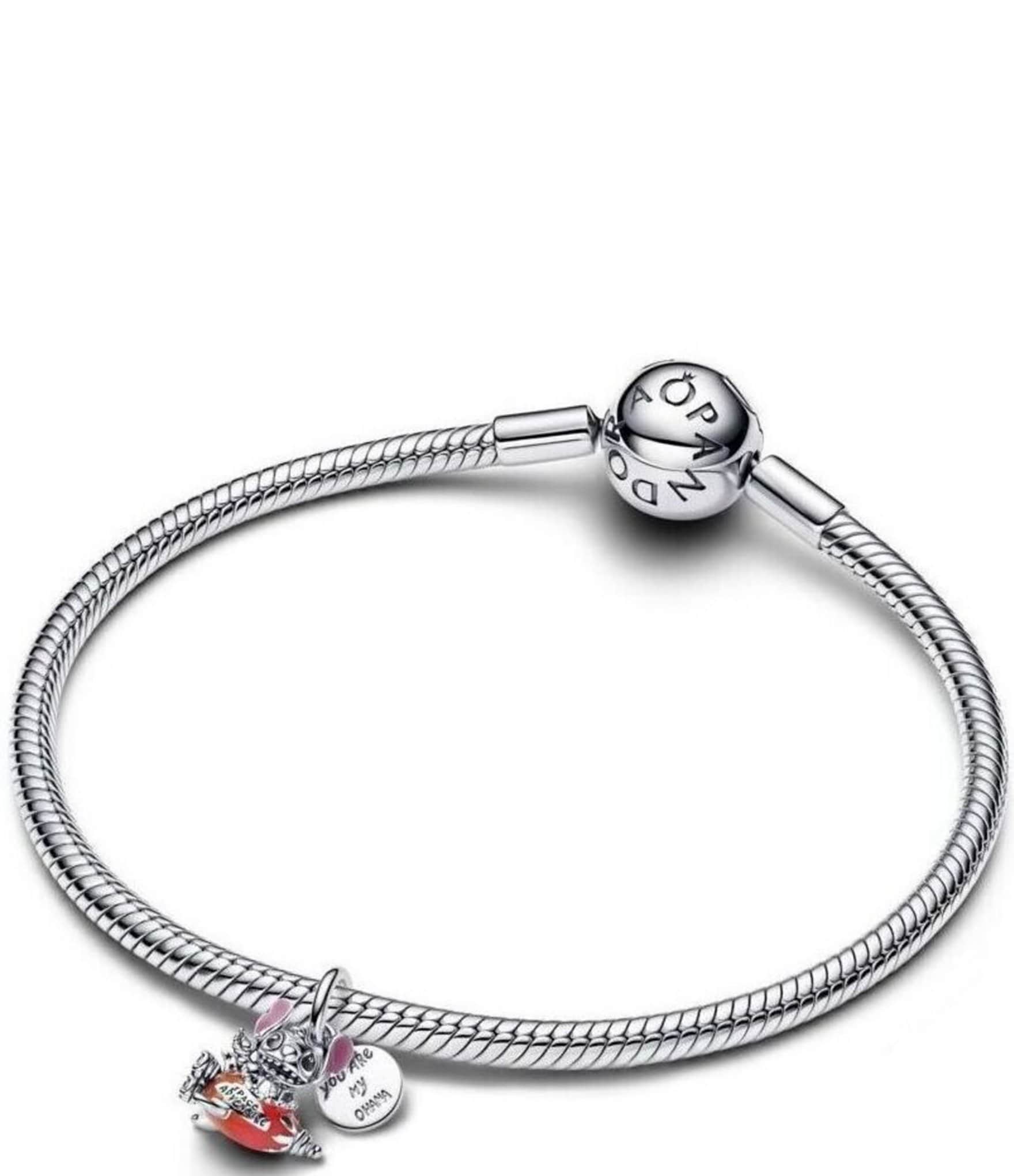 Pandora x Disney Stitch Rocket Ship Dangle Charm